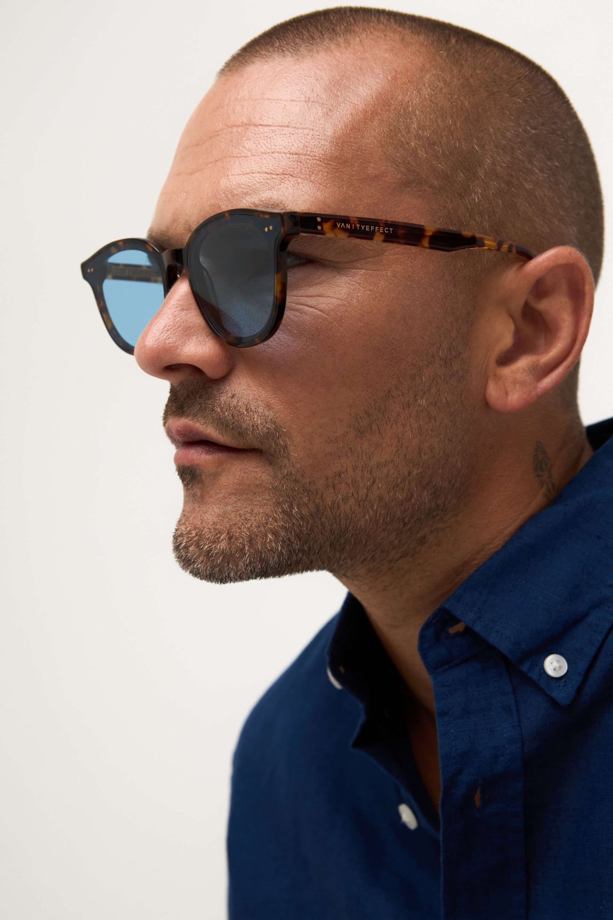 Clyde - Tortoise - 33 Light Blue Gradient