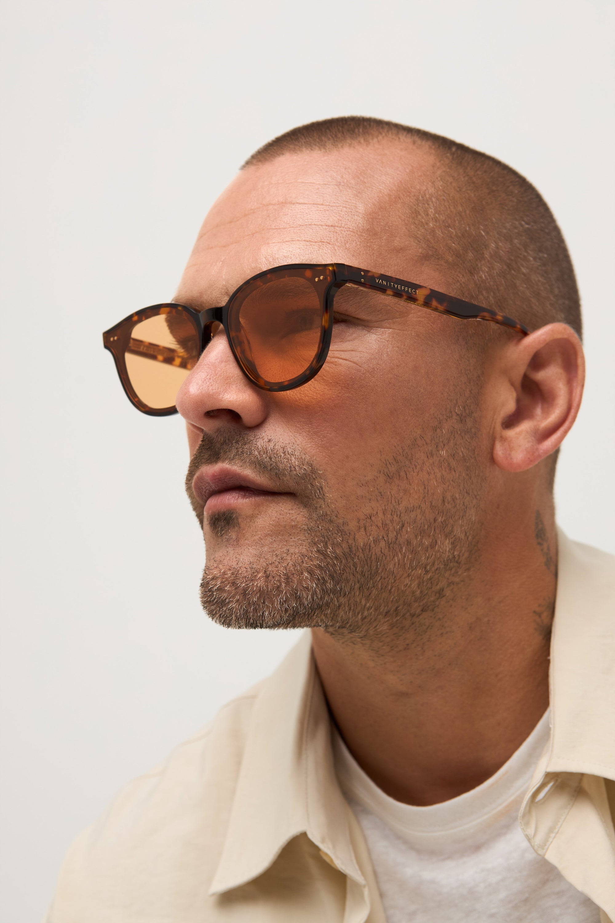 Clyde - Tortoise - 50 Light Orange