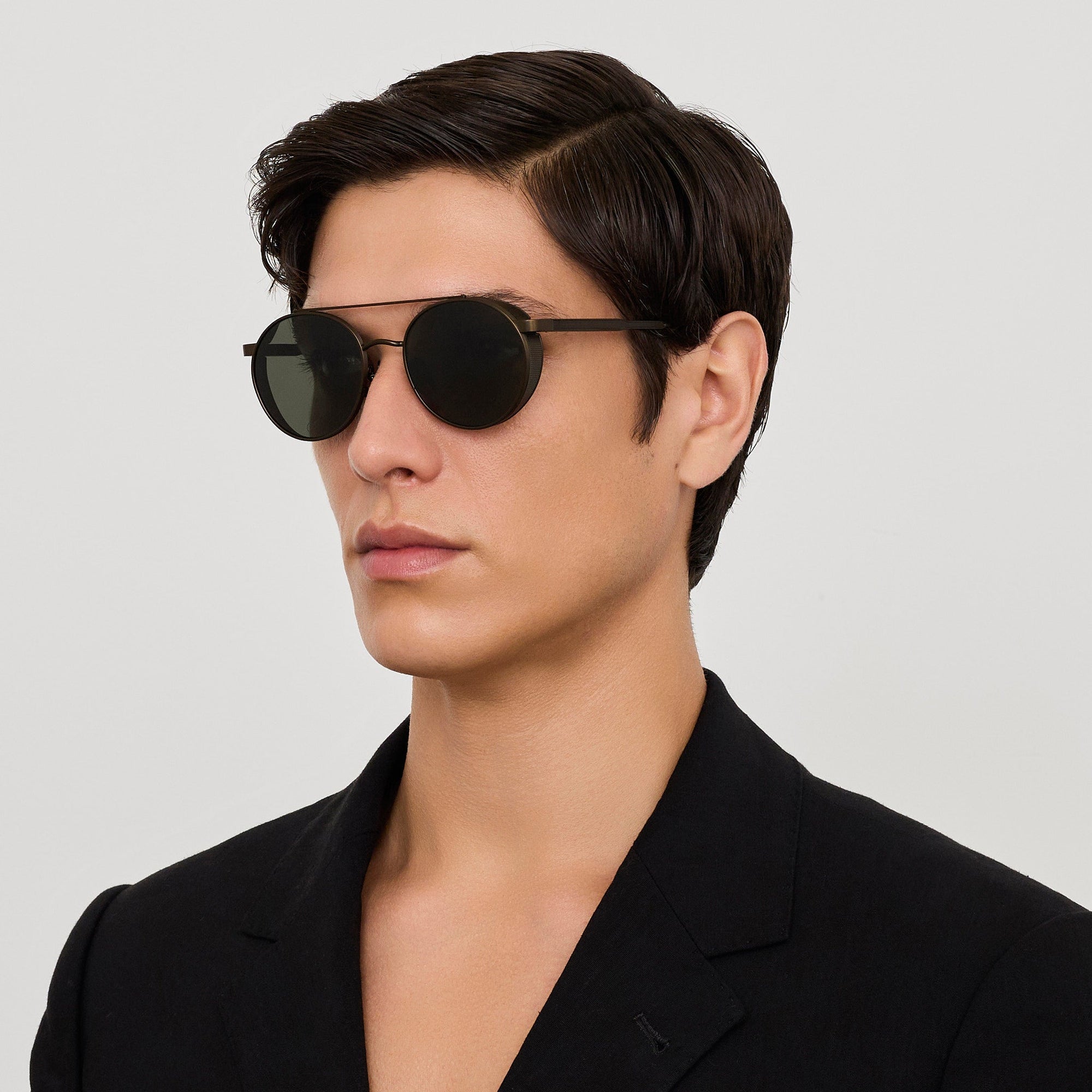 Conor Sunglasses in Matt Black Nickel