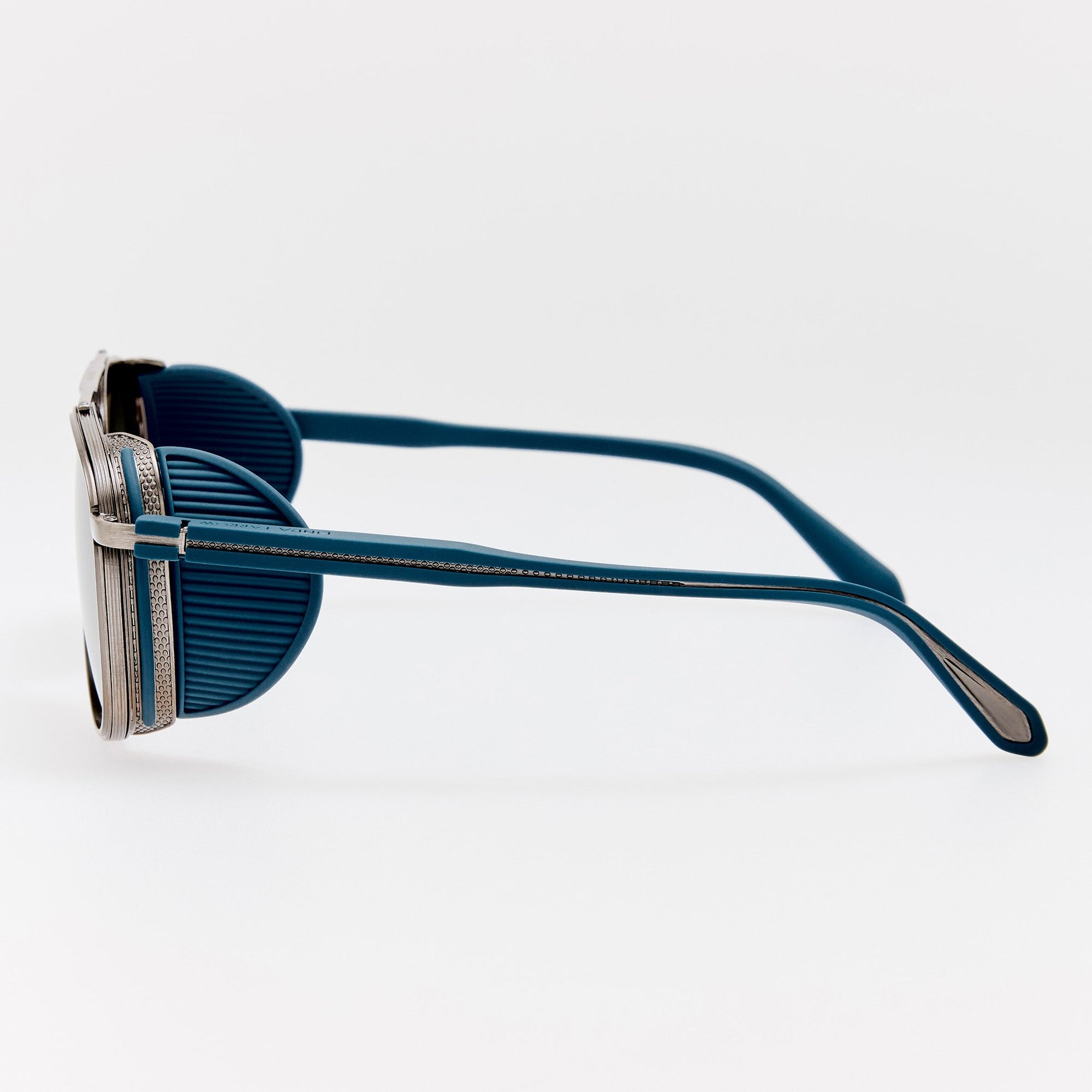 Cortes Explorer Sunglasses in Antique White Gold and Grey