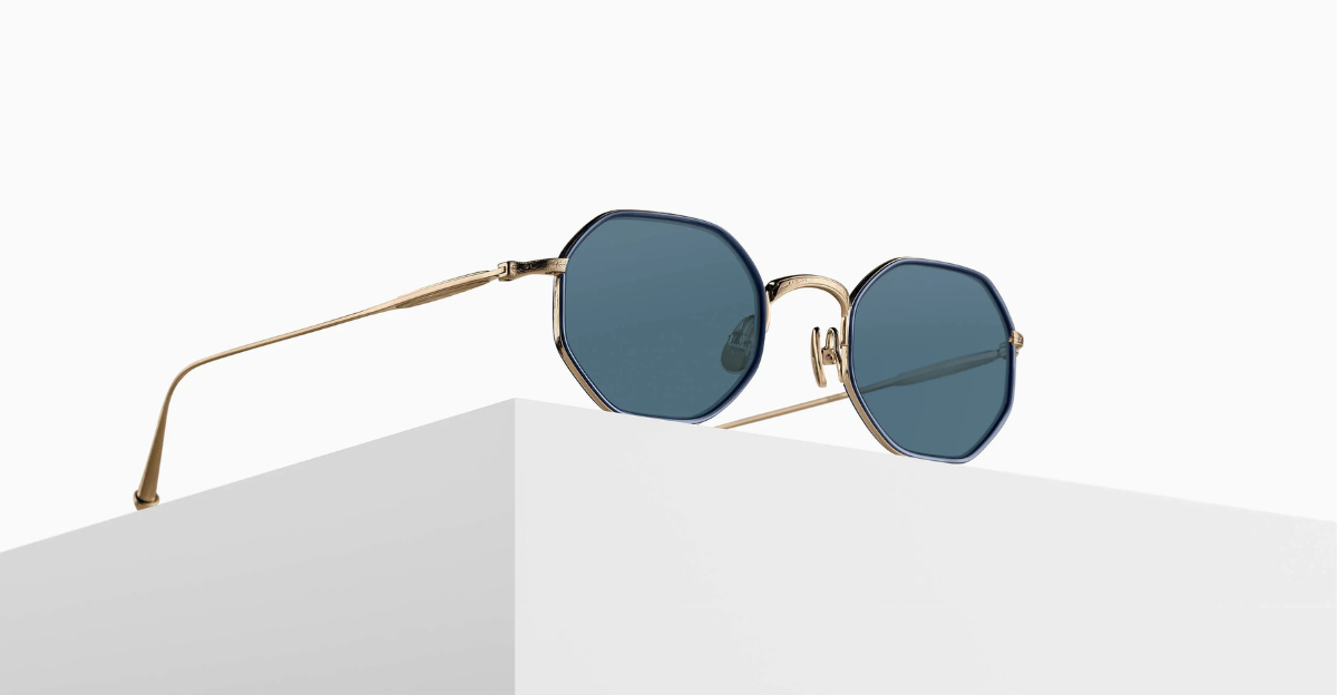M3086-I | Brushed Gold - Navy