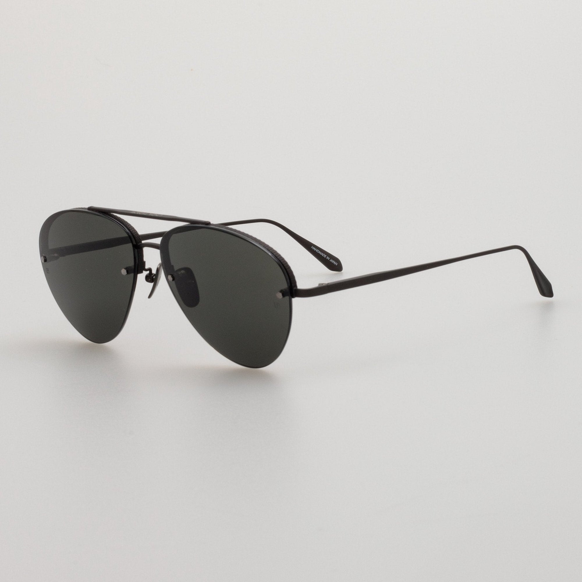 Edano Sunglasses in Matt Black Nickel