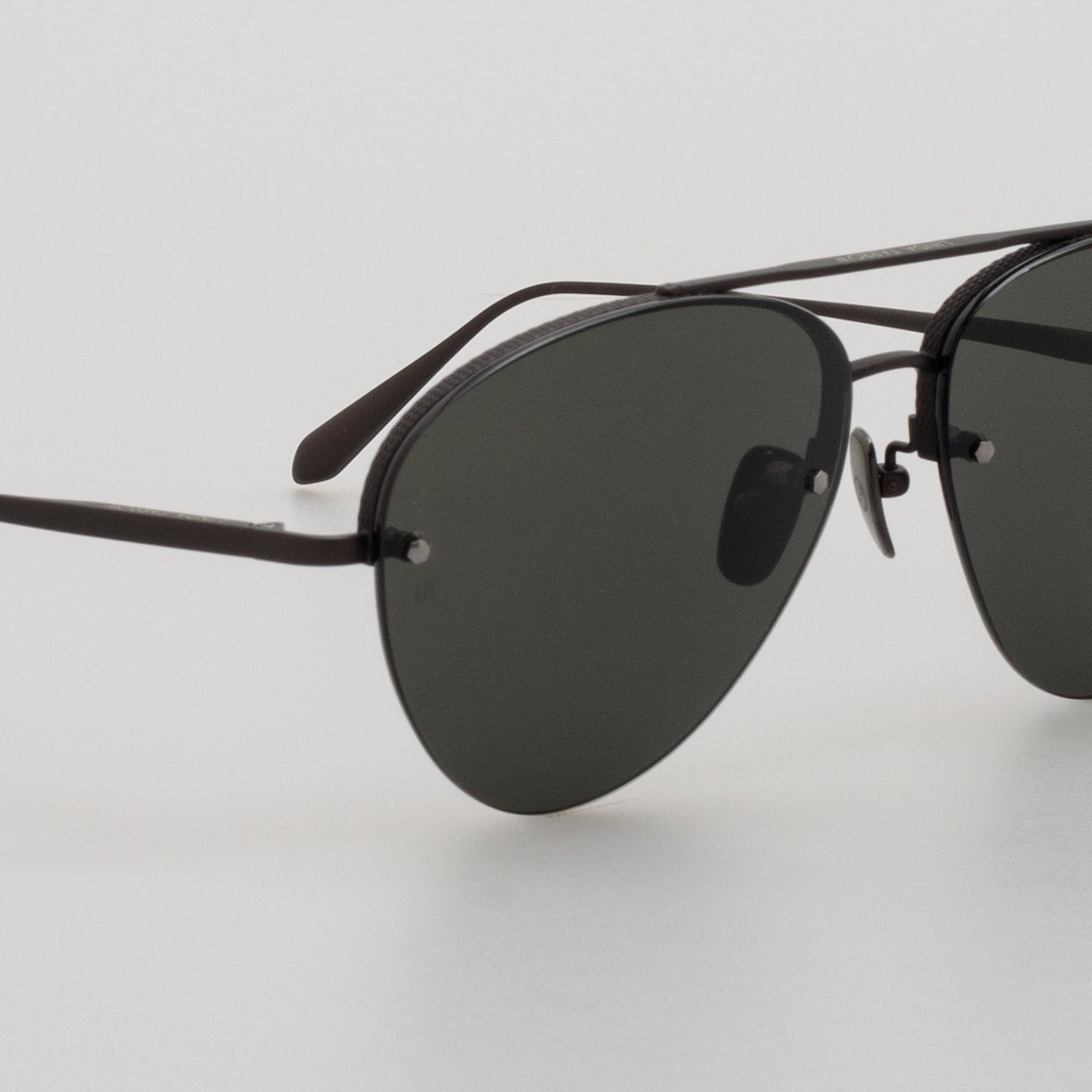 Edano Sunglasses in Matt Black Nickel