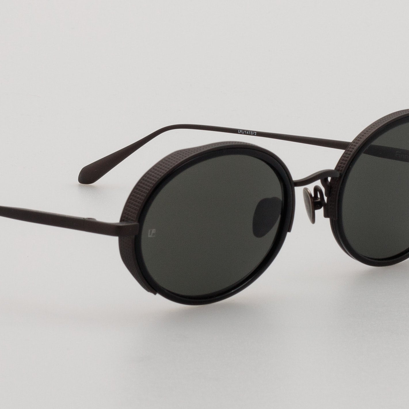 Finn Sunglasses in Matt Black Nickel