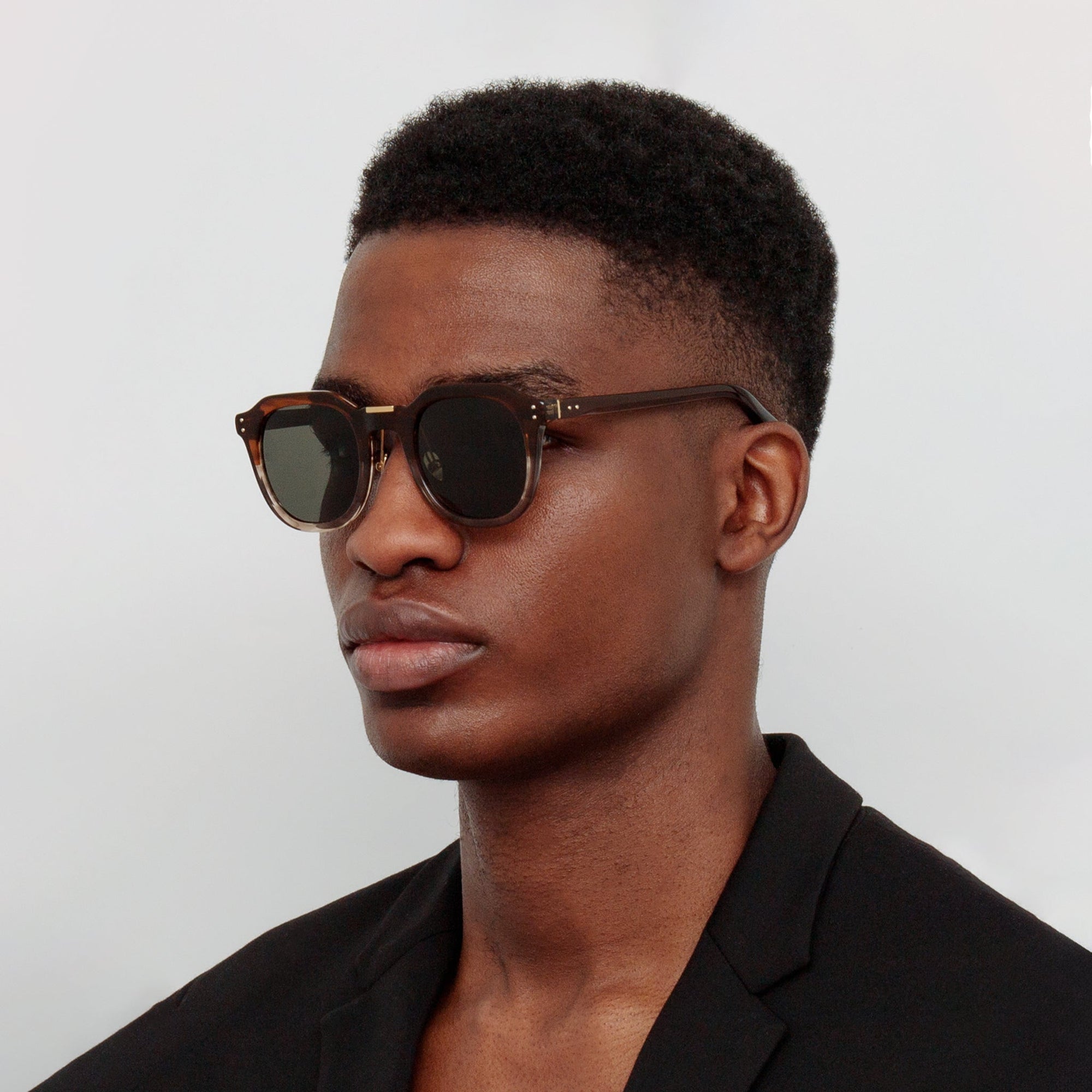 Fletcher Sunglasses in Caramel Horn