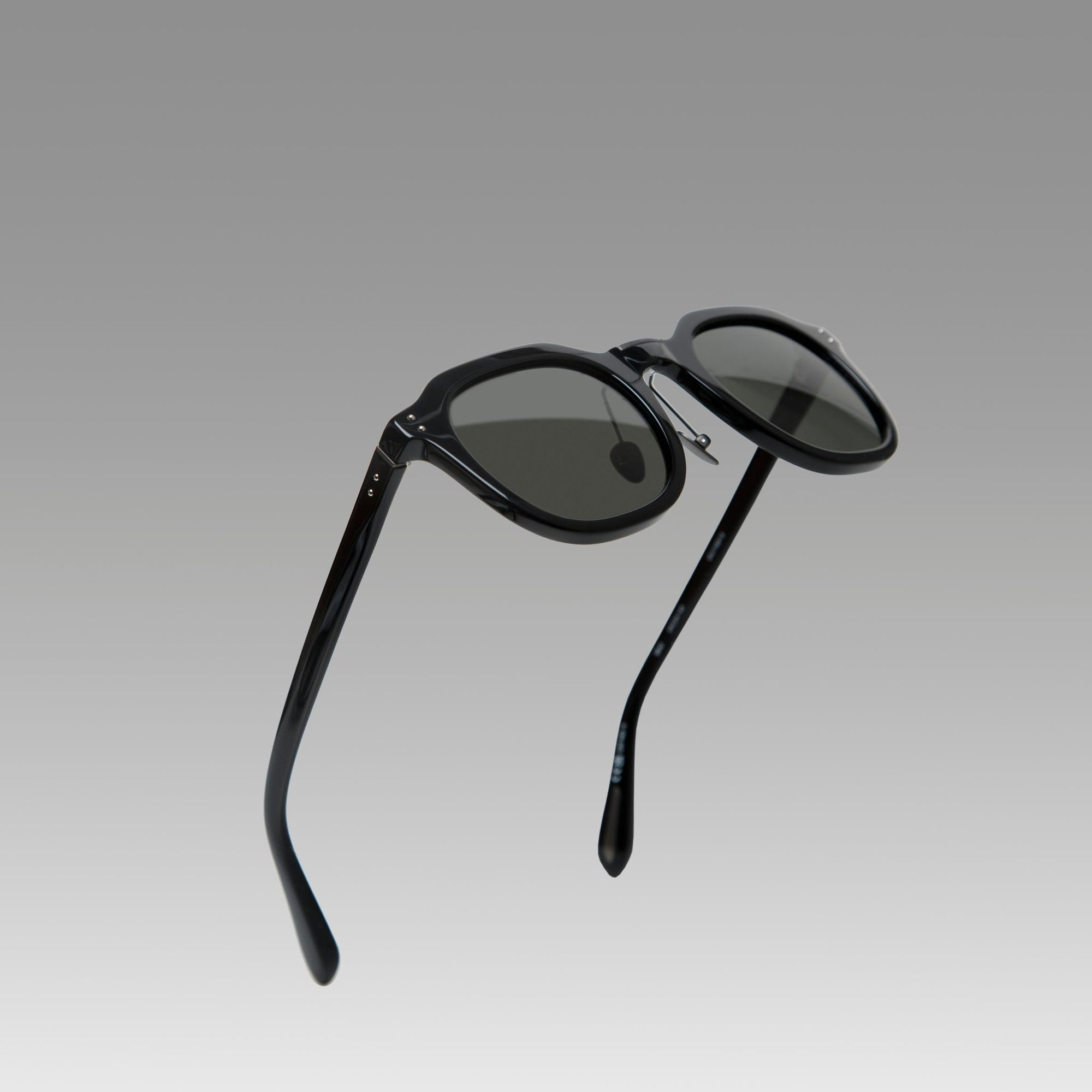 Fletcher Sunglasses in Matt Black Nickel