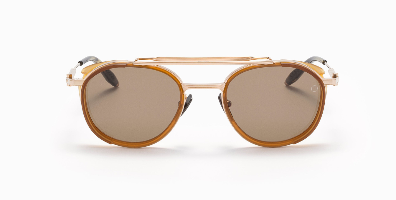 Skymapper | Brushed white gold
