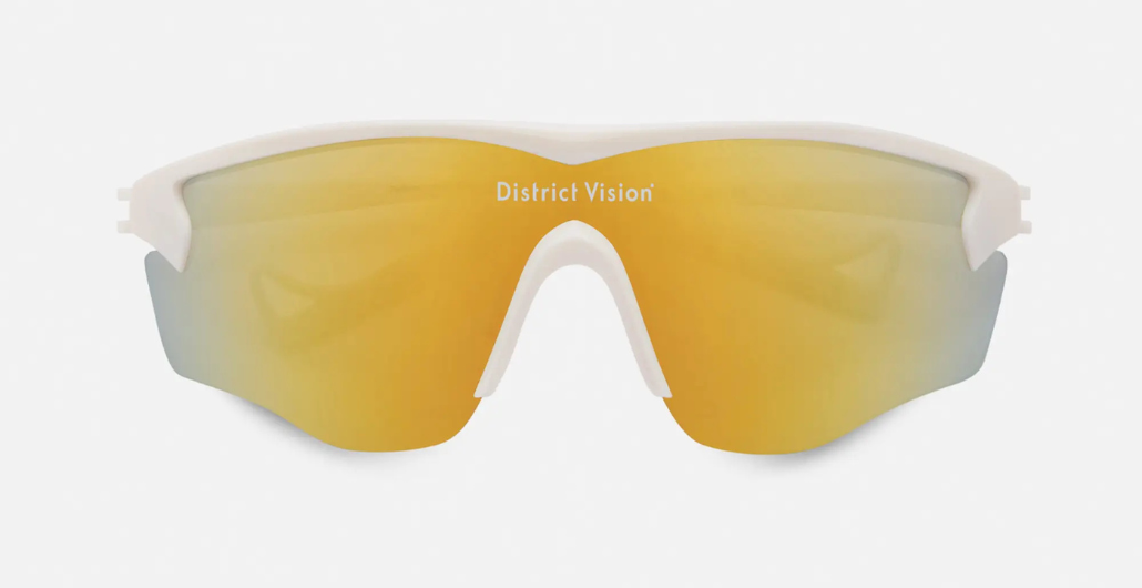 Junya Racer | White D+ Amber Mirror