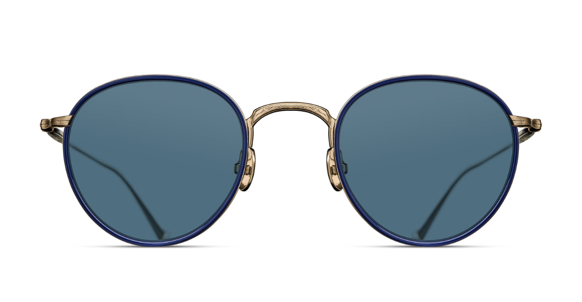M3085-I | Brushed Gold - Navy 