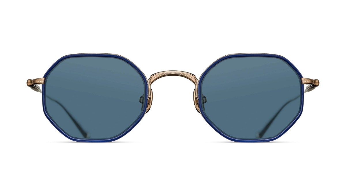 M3086-I | Brushed Gold - Navy