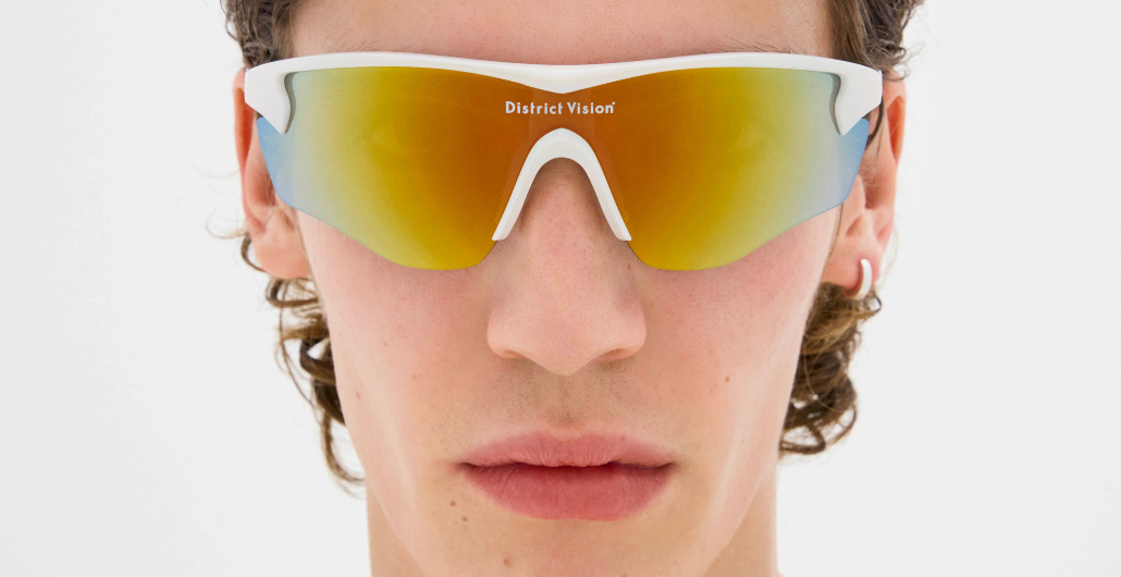 Junya Racer | White D+ Amber Mirror
