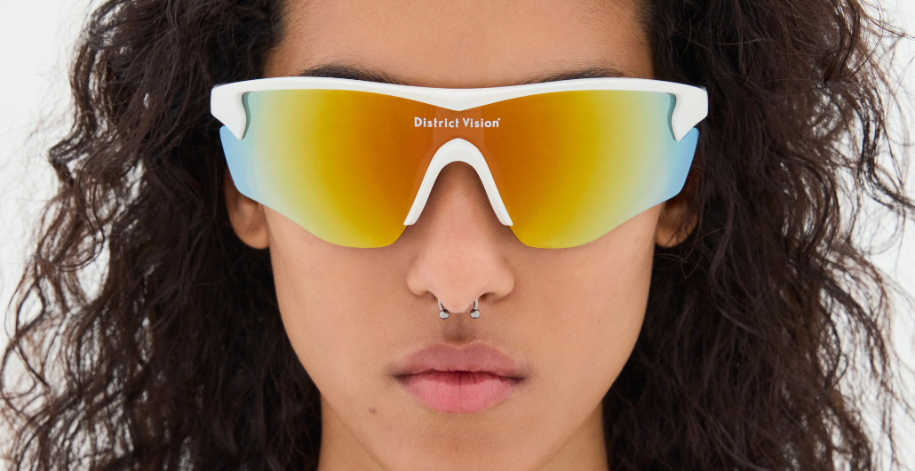 Junya Racer | White D+ Amber Mirror