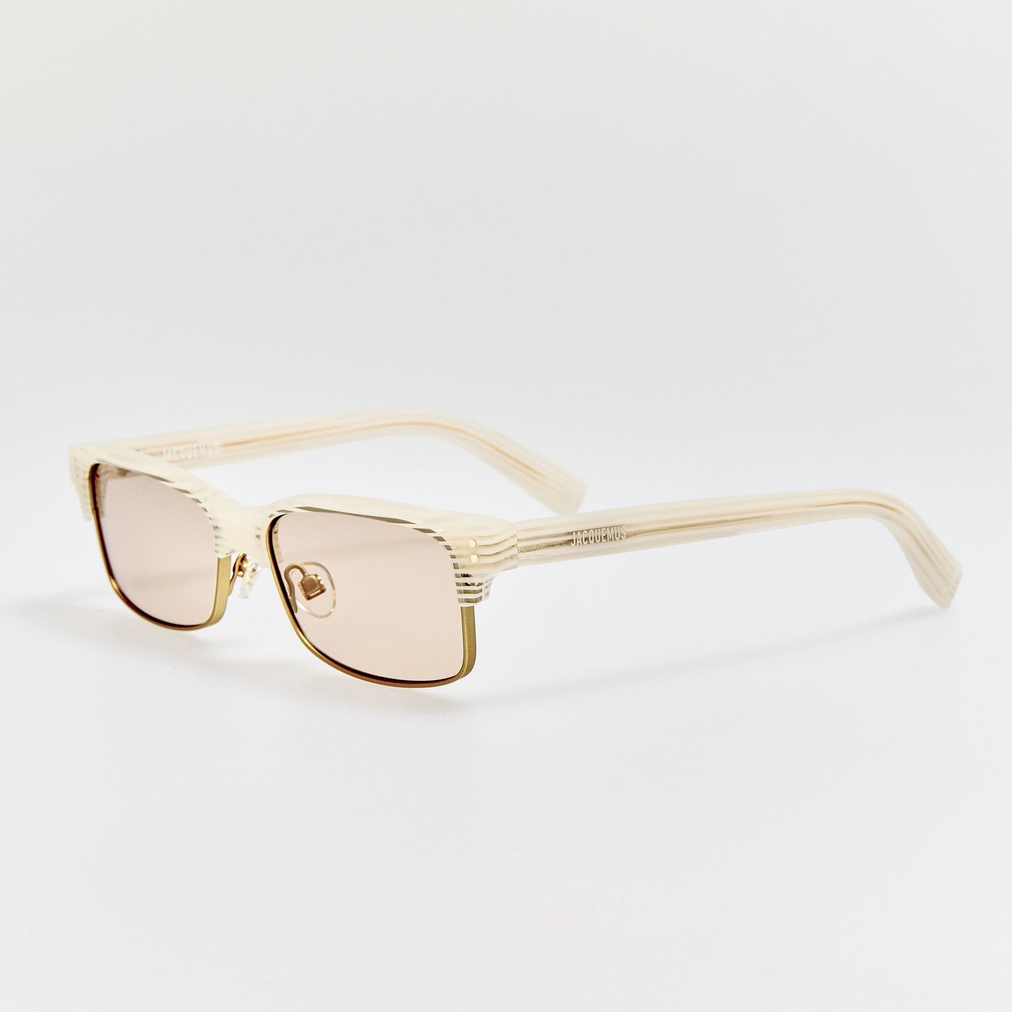 Gardian Sunglasses in Striped Cream