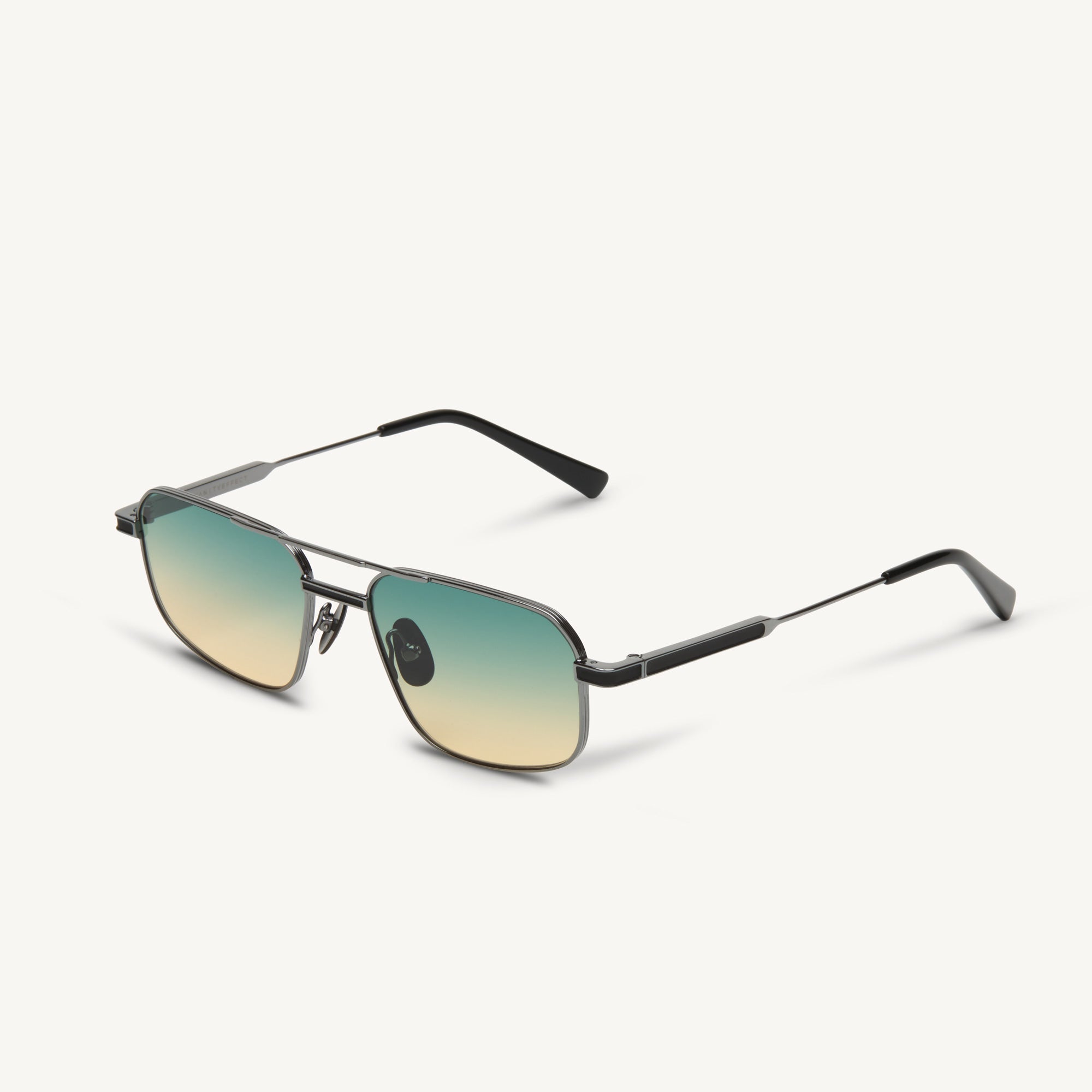 Goldie - Dark Gunmetal / Black - 39 Light Green Yellow Gradient