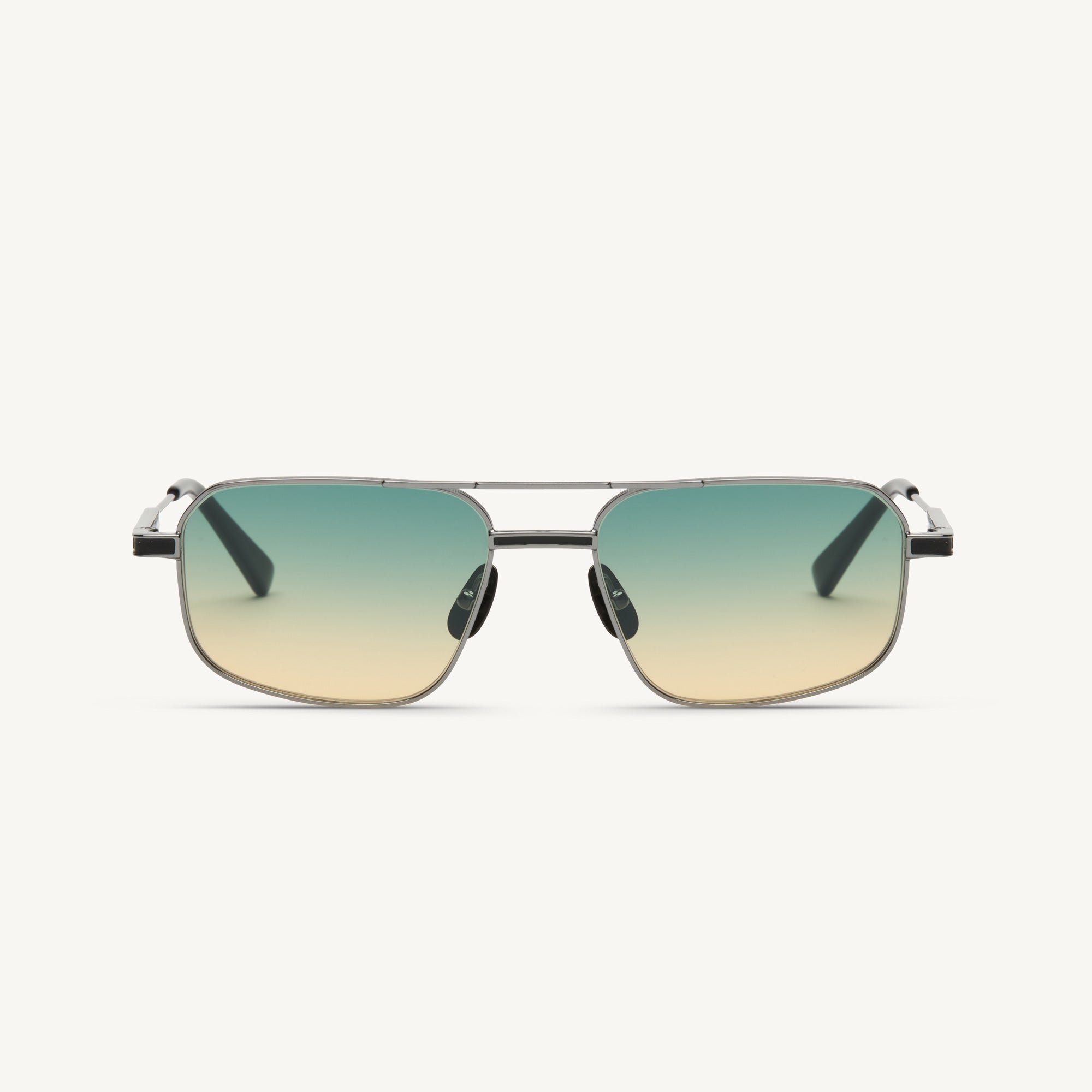 Goldie - Dark Gunmetal / Black - 39 Light Green Yellow Gradient