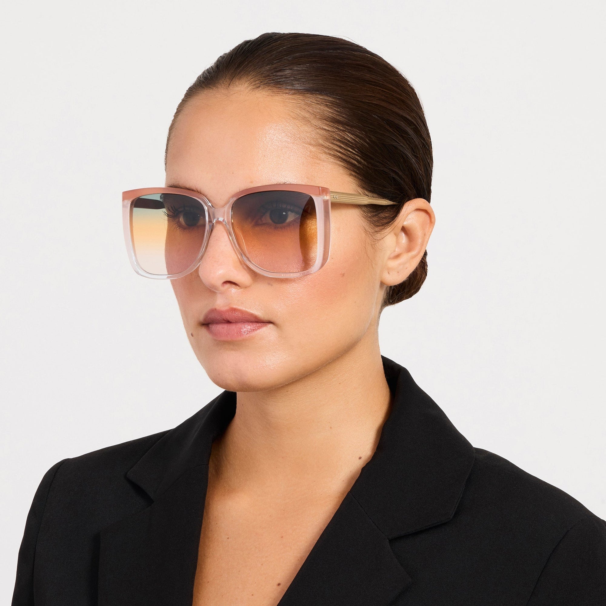 Helena Sunglasses in Clear and Tutti Frutti