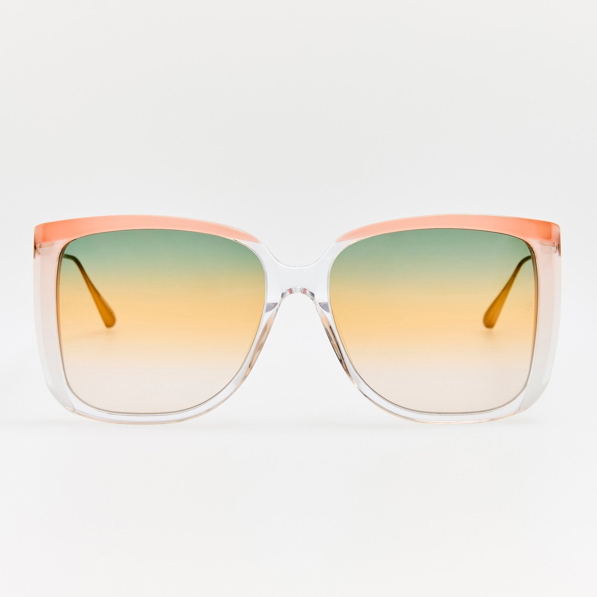 Helena Sunglasses in Clear and Tutti Frutti