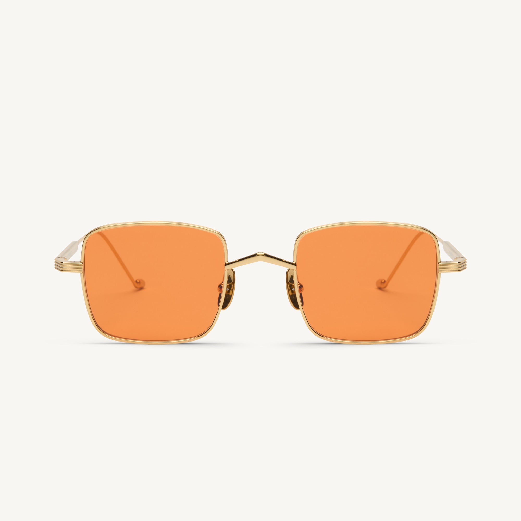 Hippie Crack-2 - Shiny Yellow Gold - 34 Dark Orange
