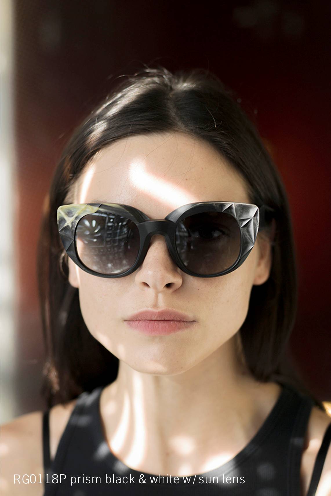 RG0118P prism black &amp; white w/ sun lens