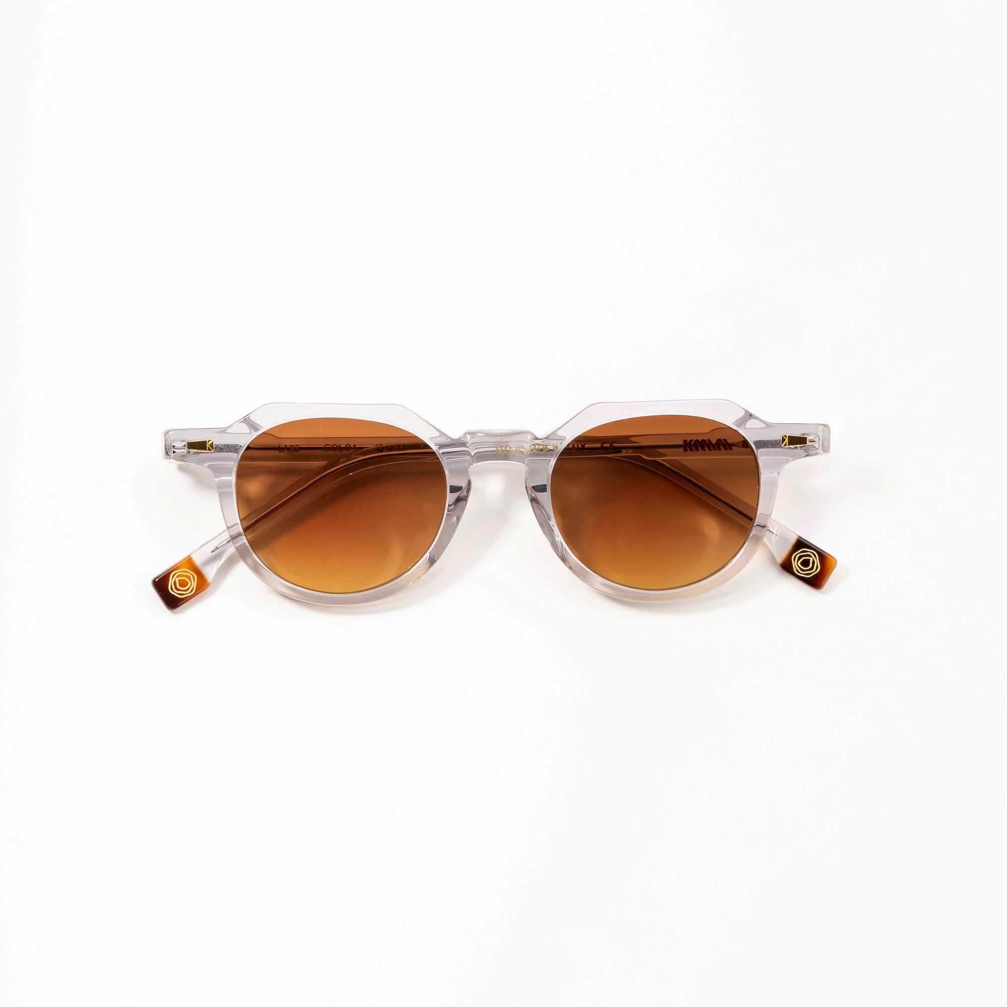 Kyme Eyewear Lars: Sunglasses Streatwear Kyme. Color Light Grey, Material Acetate cellulose, Size Medium