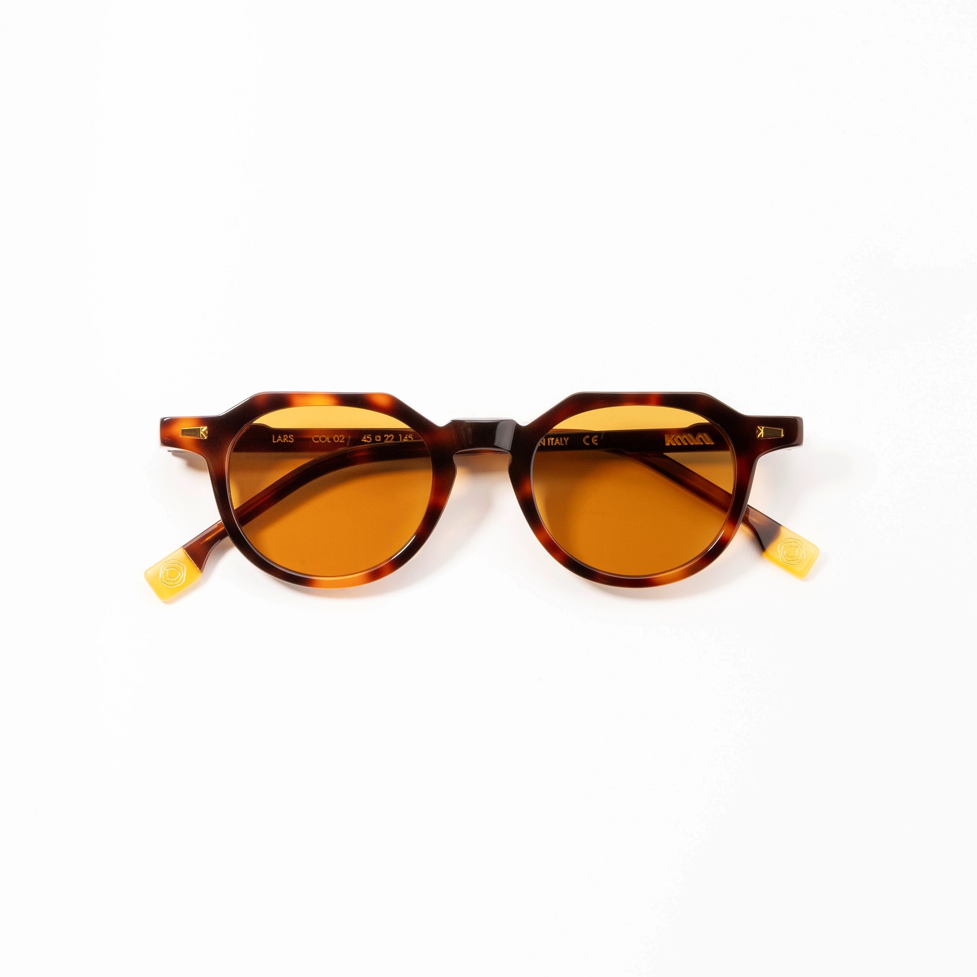 Kyme Eyewear Lars: Sunglasses Streatwear Kyme. Color Tobacco, Material Acetate cellulose, Size Medium