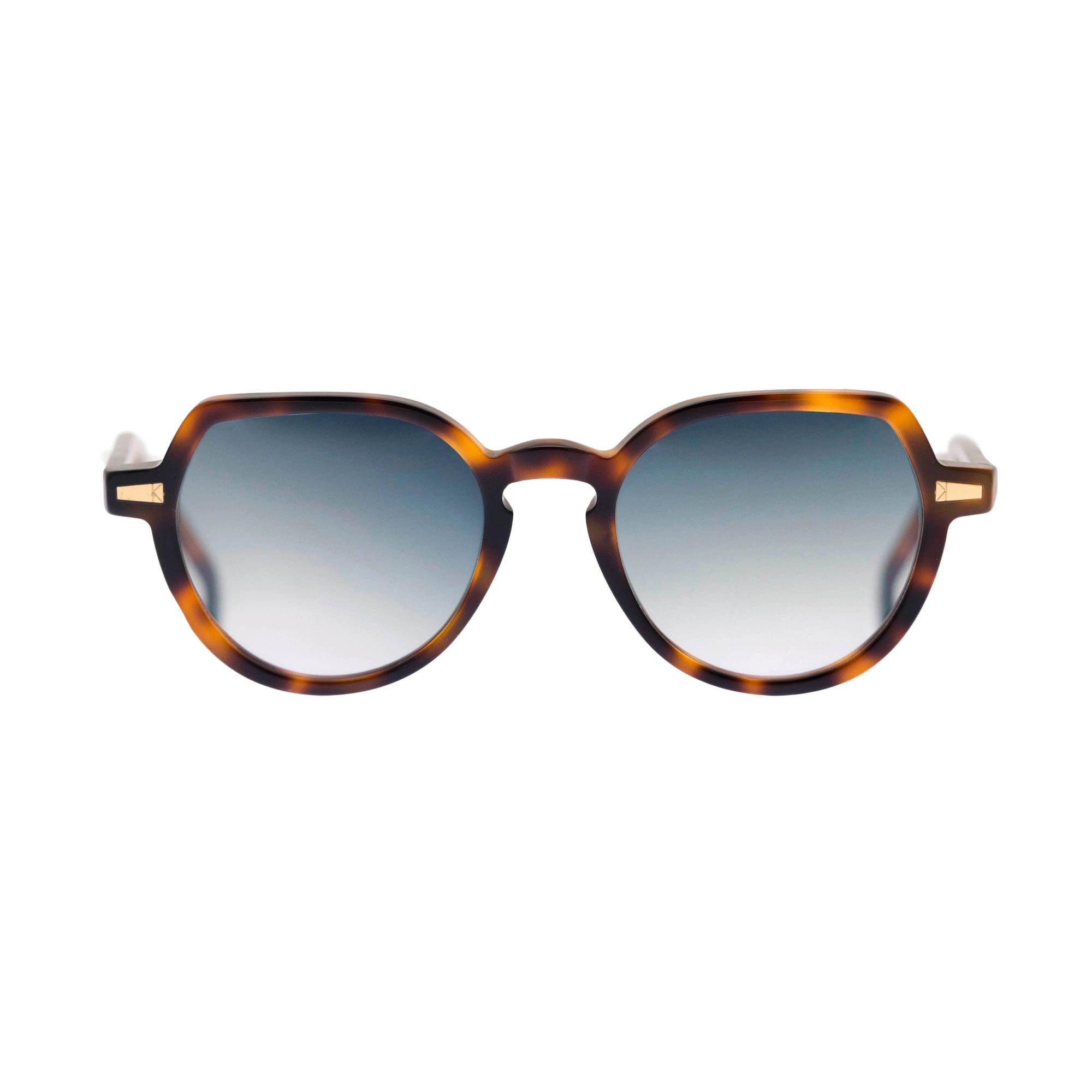 Kyme Eyewear Dafne: butterfly vintage sunglasses. Bicolor pink &amp; blue, Material Acetate cellulose, Size Small