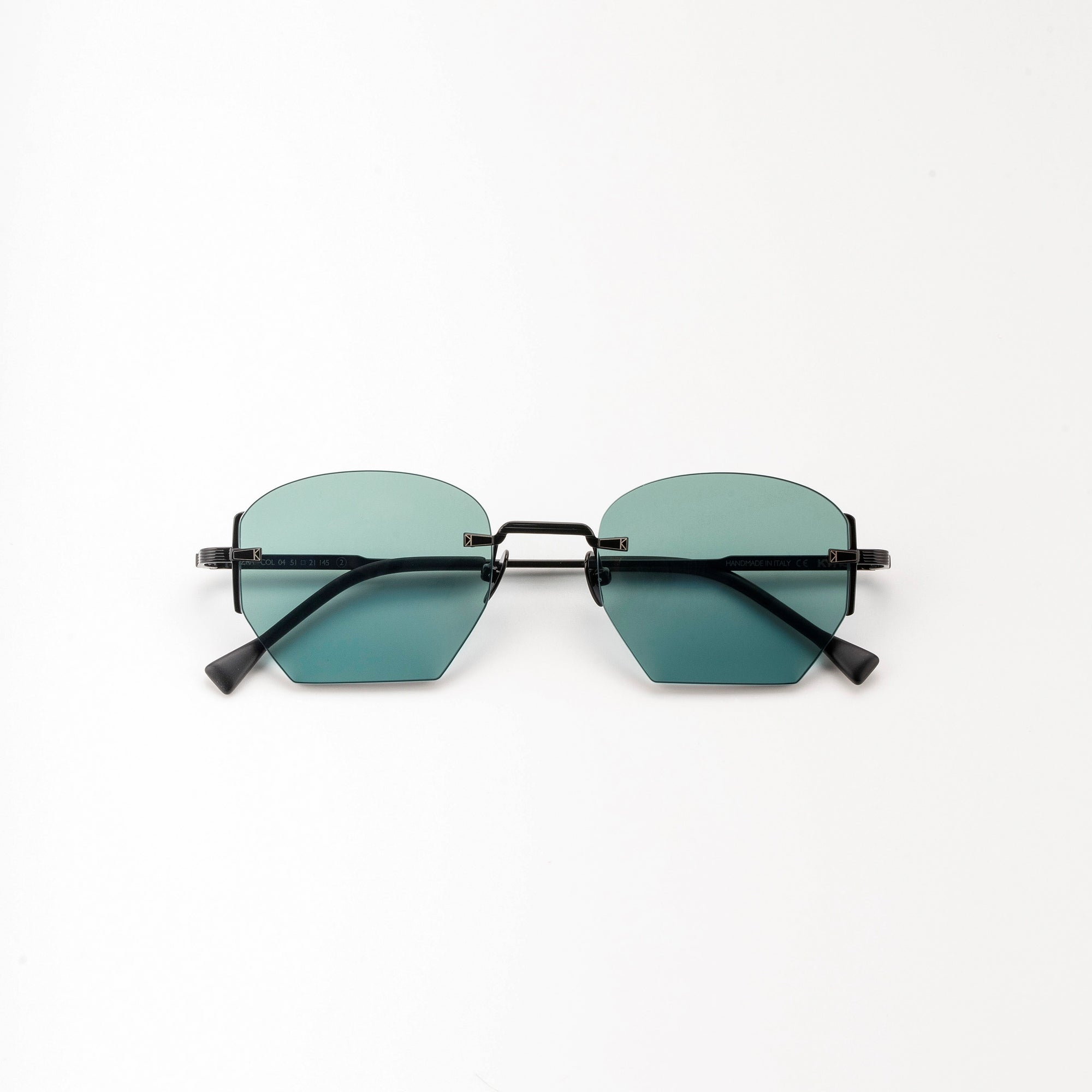 Kyme Eyewear Glasant Ezra Sunglasses. Color Lens Blue, Material Acetate cellulose, Size Medium