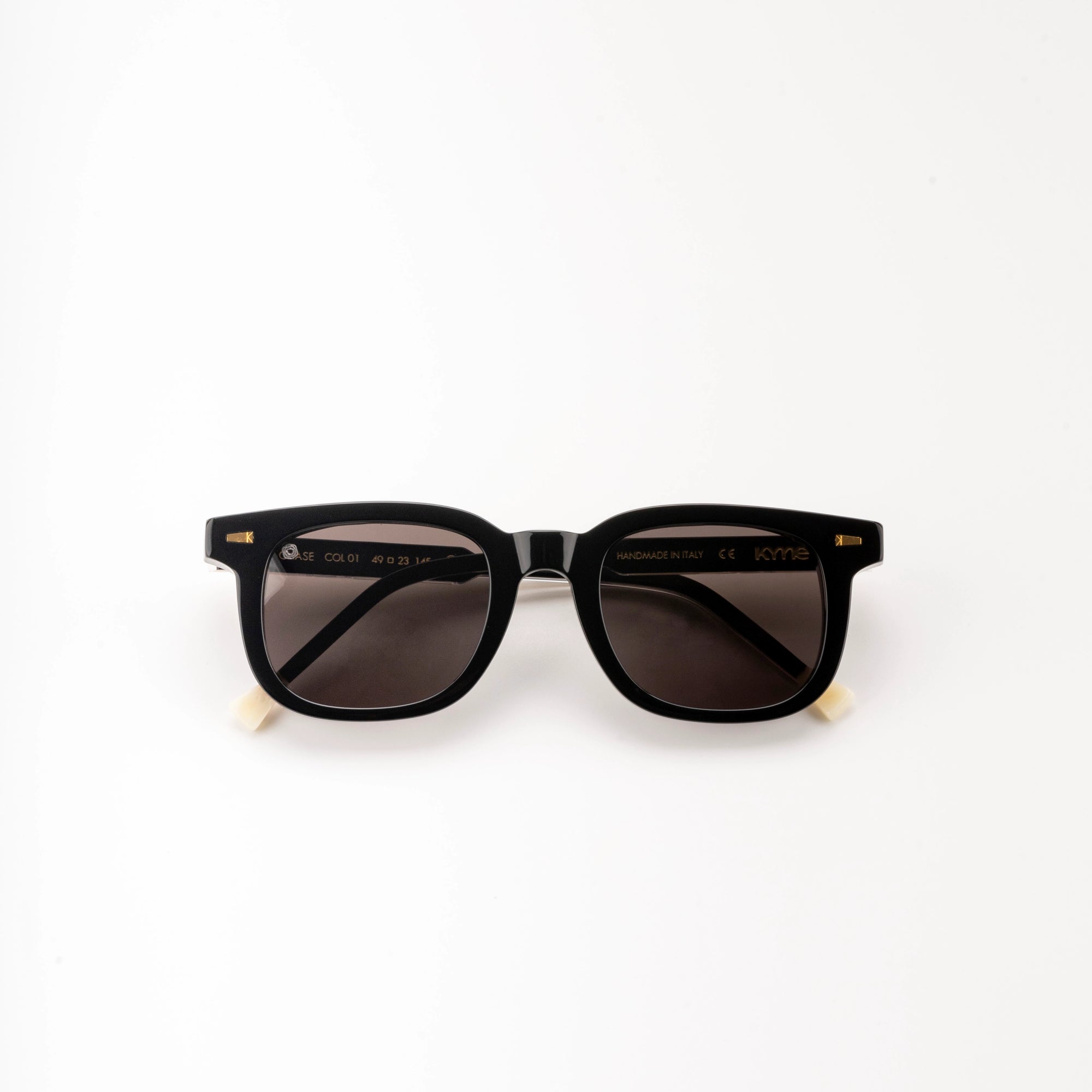 Kyme Eyewear Kymini Chase Sunglasses - Matte Black. Color Black, Material Acetate cellulose, Size Medium