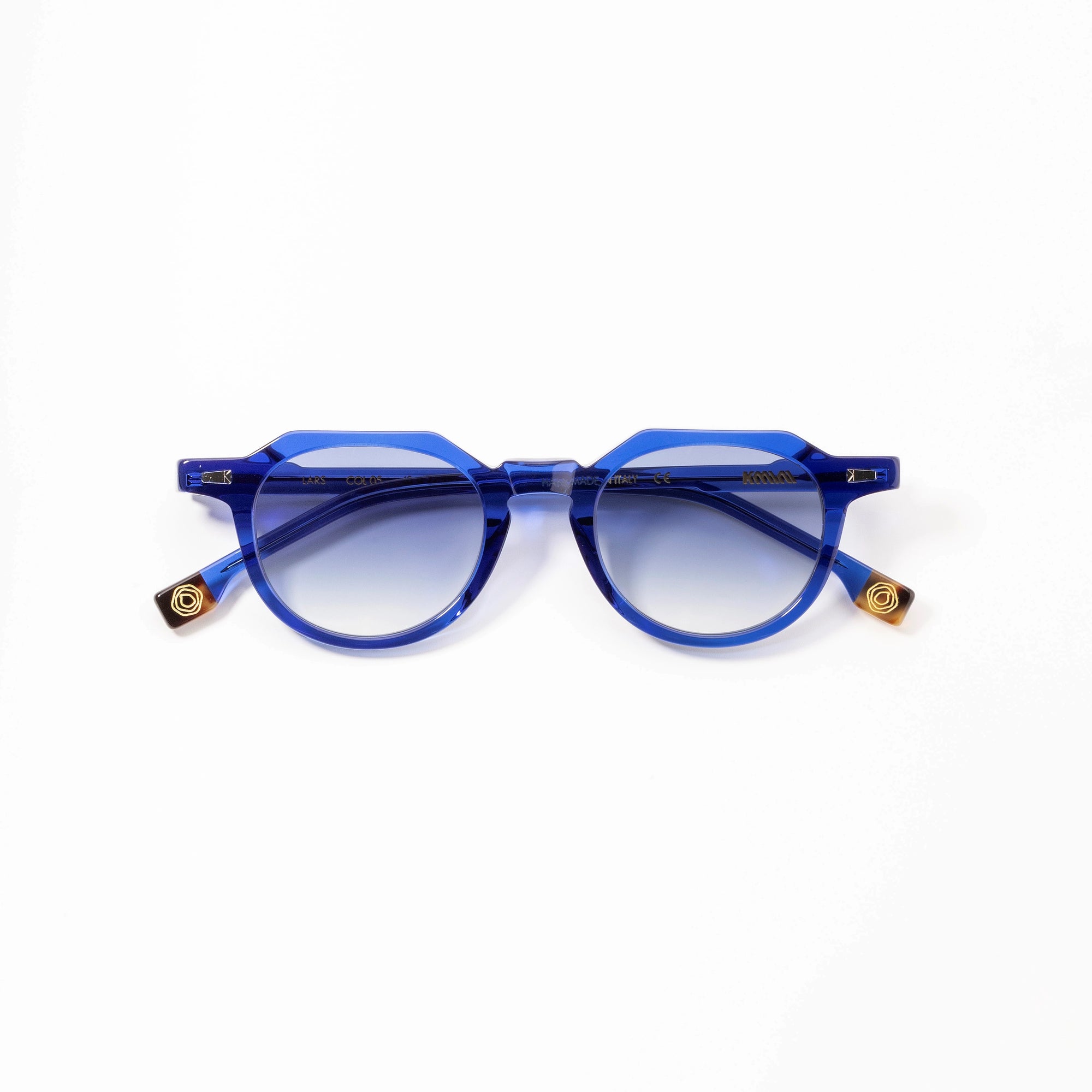 Kyme Eyewear Lars: Sunglasses Streatwear Kyme. Color Blue, Material Acetate cellulose, Size Medium