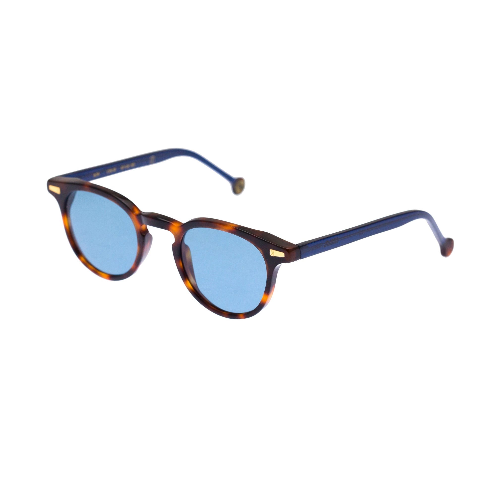 Kyme Eyewear Bob: pantos vintage sunglasses. Color Honey, Material Acetate cellulose, Size Small