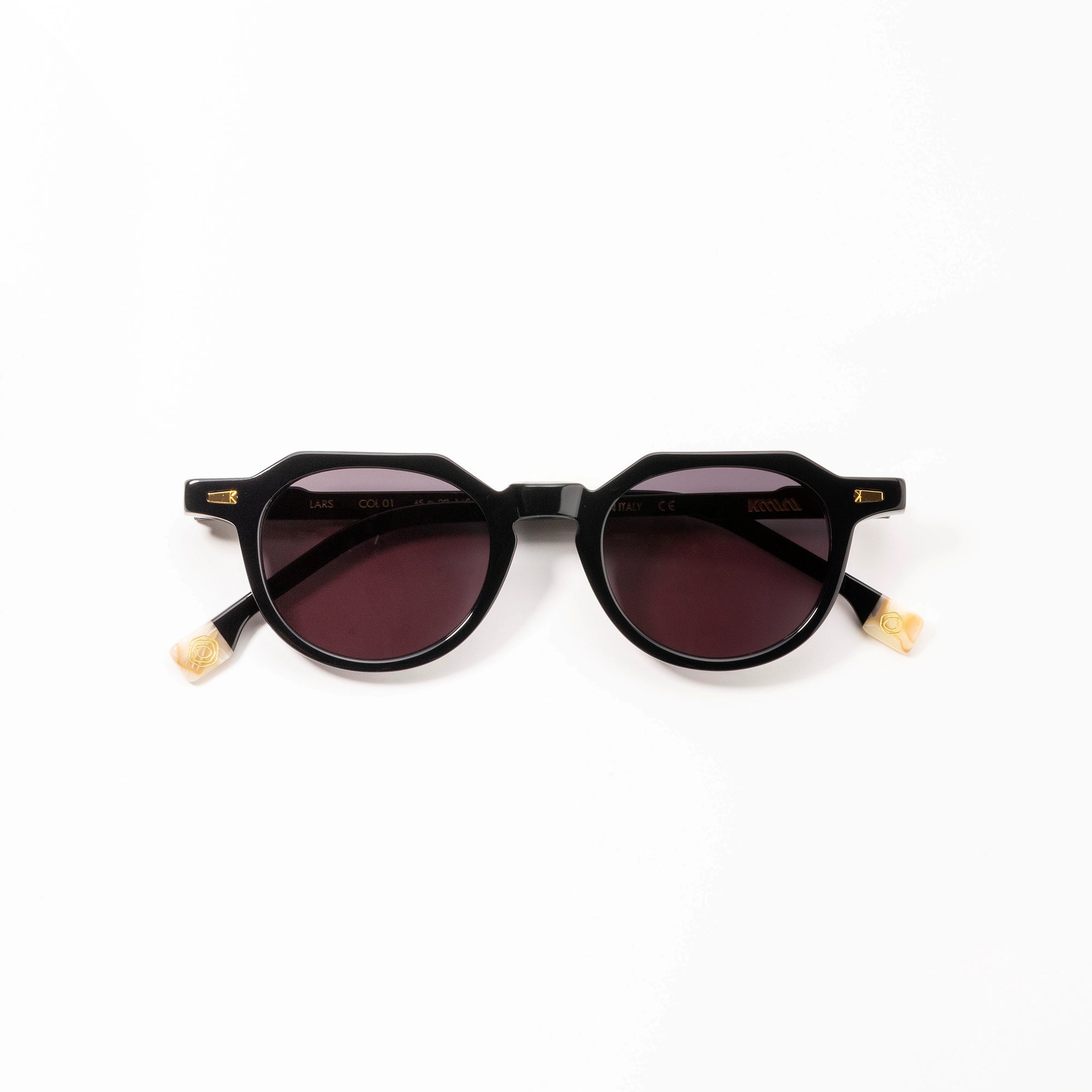 Kyme Eyewear Lars: Sunglasses Streatwear Kyme. Color Matt Black, Material Acetate cellulose, Size Medium