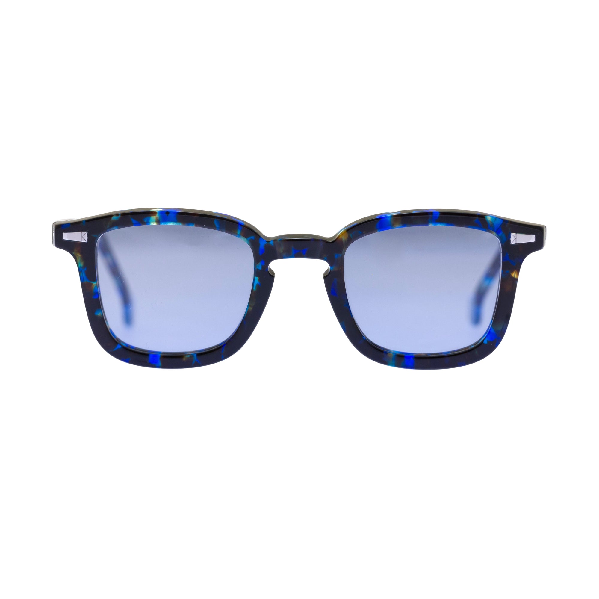 Kyme Eyewear Dionysis: squared vintage sunglasses. Color Tobacco, Material Acetate cellulose, Size Medium
