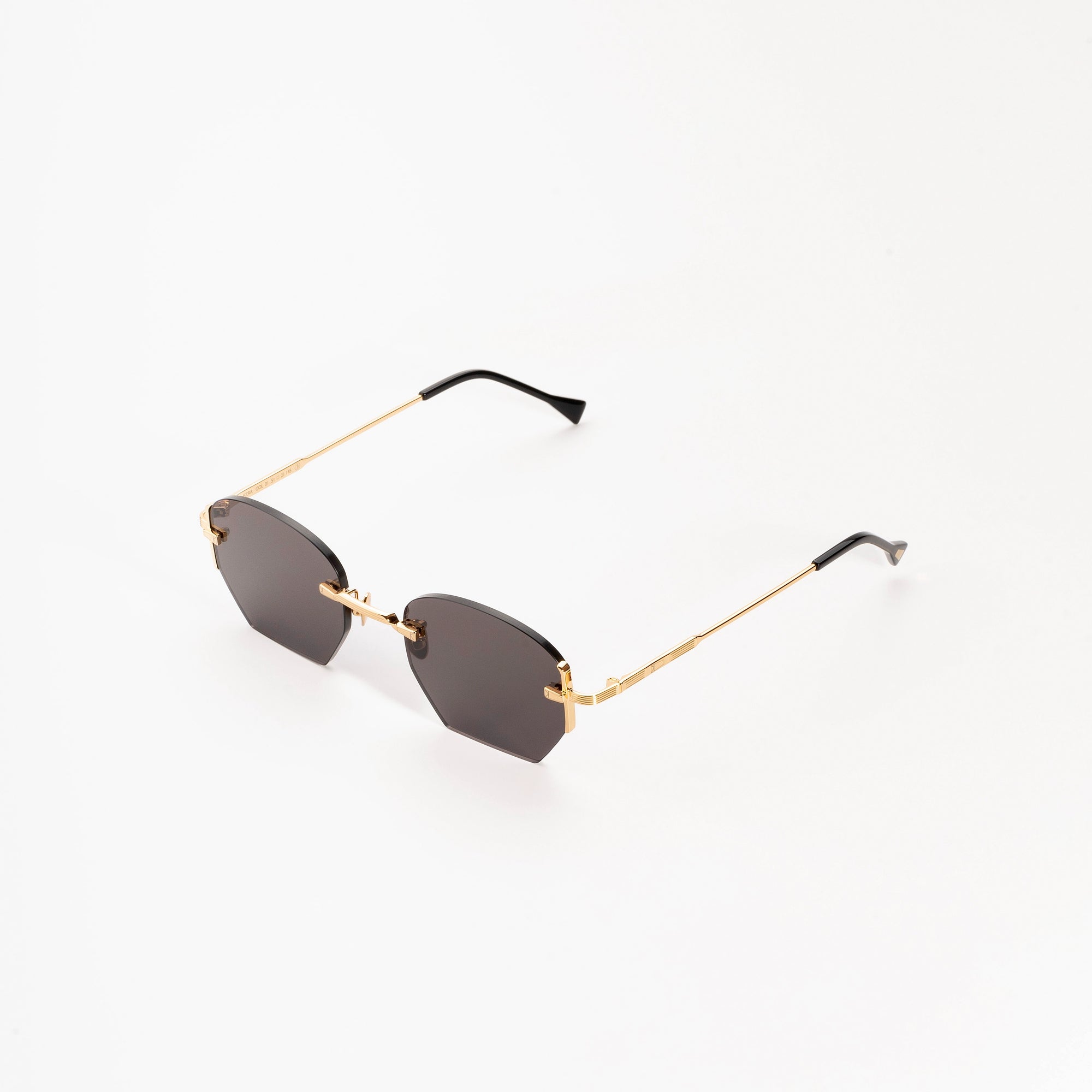 Kyme Eyewear Glasant Ezra Sunglasses. Color Lens Grey, Material Acetate cellulose, Size Medium