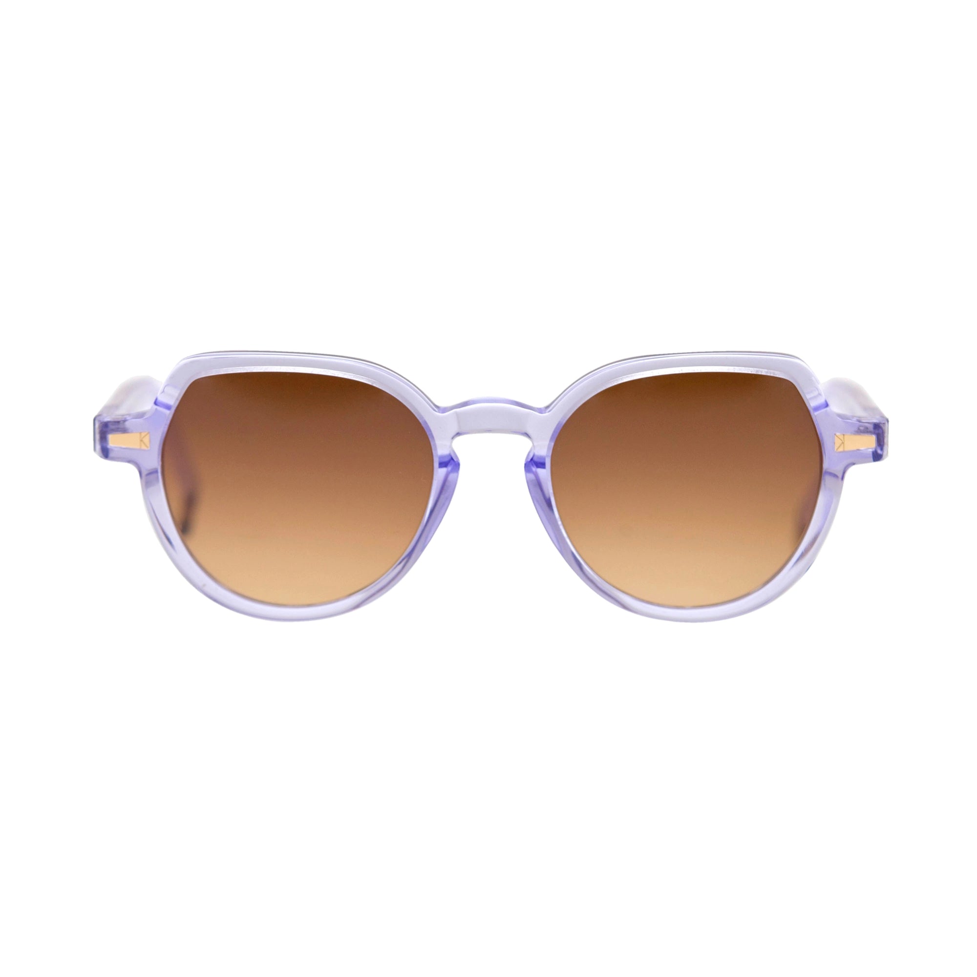 Kyme Eyewear Dafne: butterfly vintage sunglasses. Bicolor pink &amp; blue, Material Acetate cellulose, Size Small