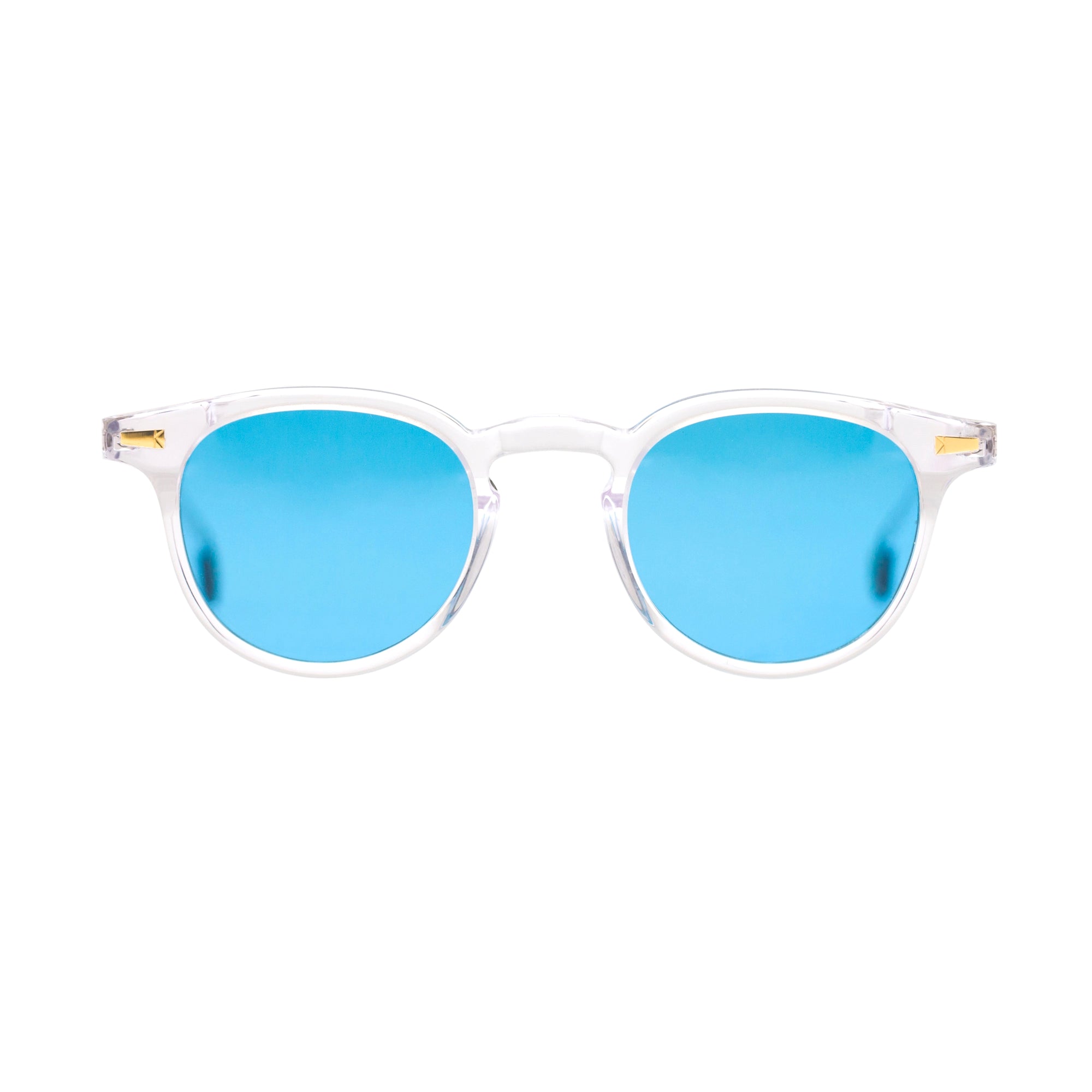 Kyme Eyewear Bob: pantos vintage sunglasses. Color Honey, Material Acetate cellulose, Size Small