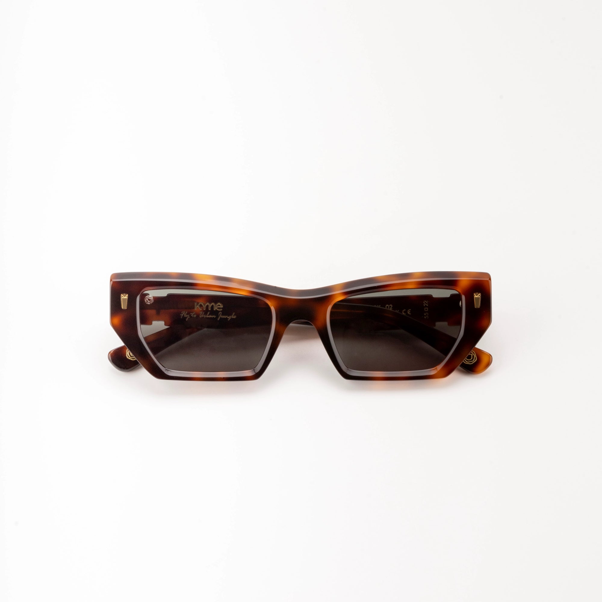 Kyme Eyewear Fly to Urban Joy Sunglasses. Color Tortoise, Material Acetate cellulose, Size Medium
