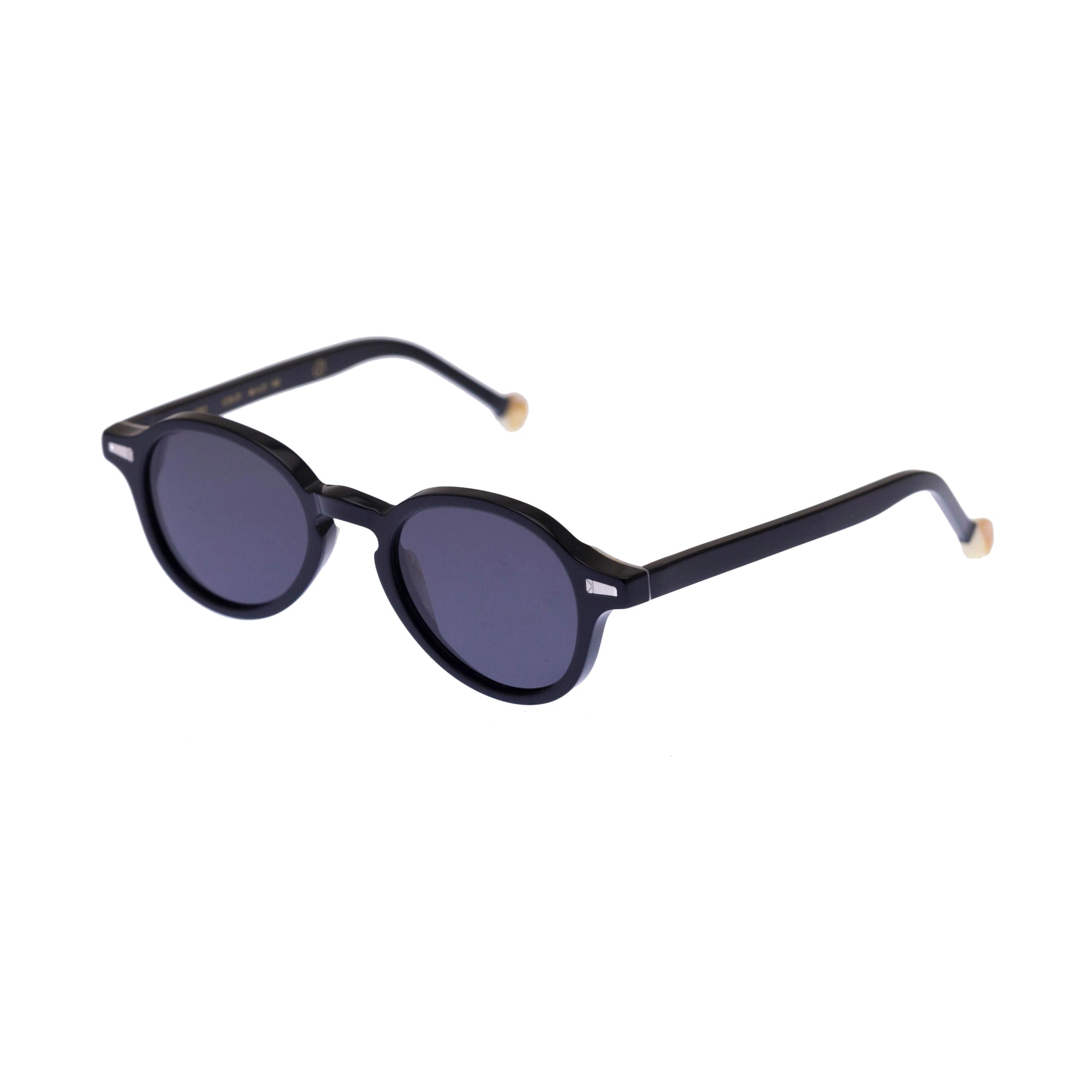 Kyme Eyewear Ezio: aviator vintage sunglasses. Color Tortoise, Material Acetate cellulose, Size Small