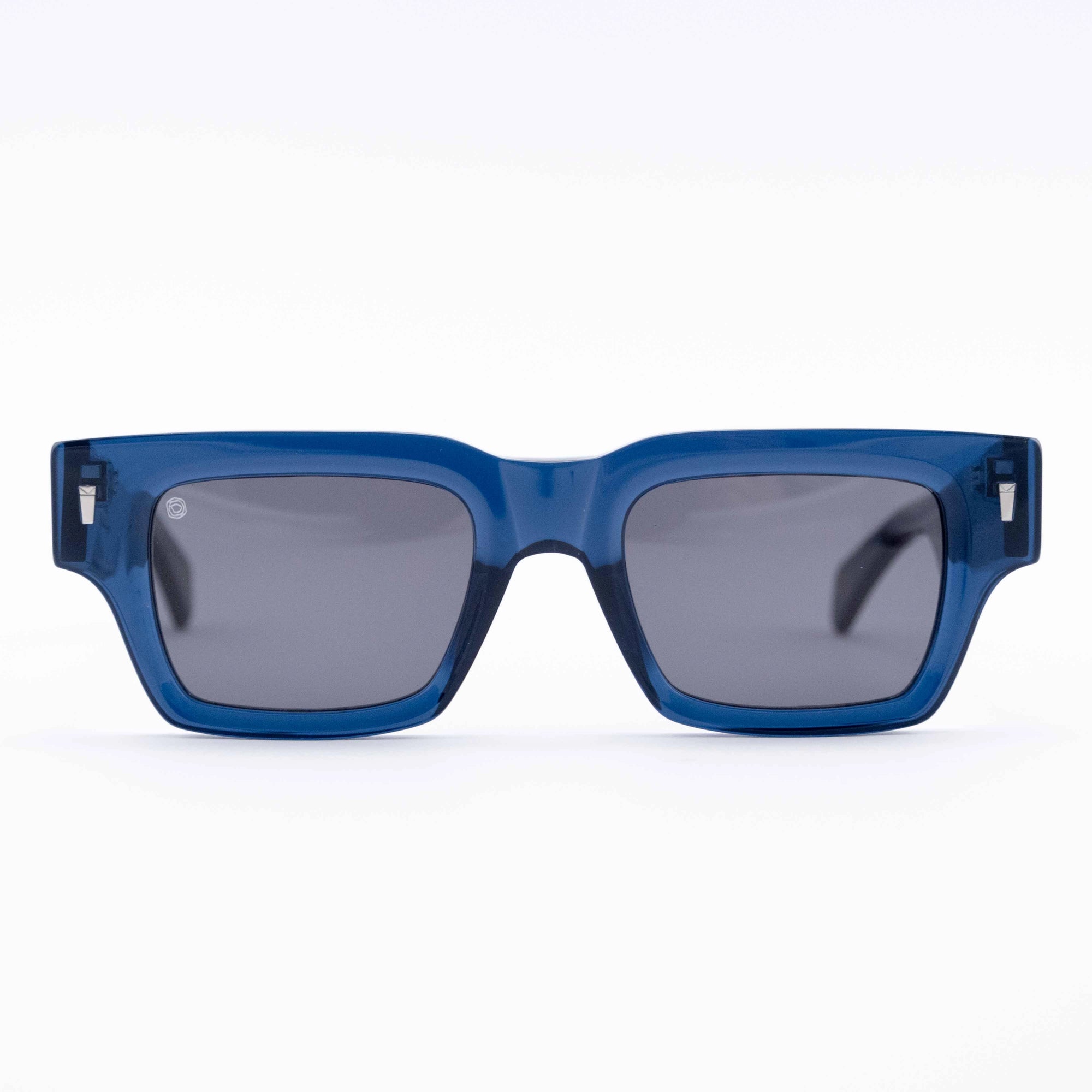 Kyme Eyewear Boxy: streetstyle squared sunglasses. Color Amber, Material Acetate cellulose, Size Medium