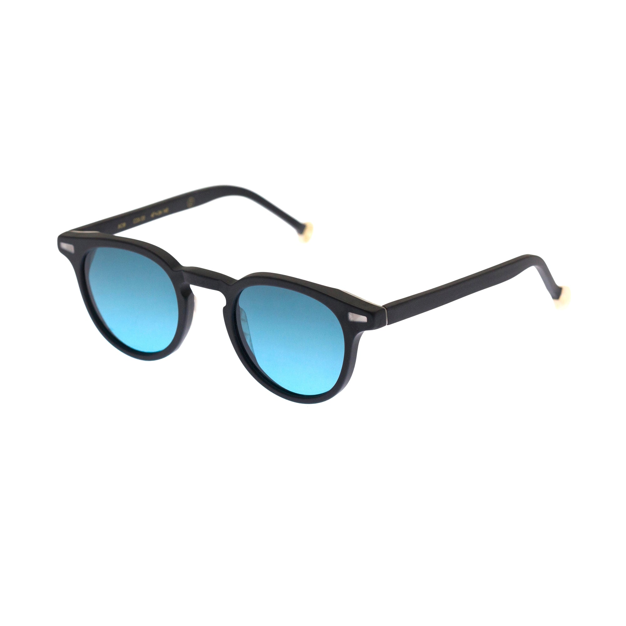 Kyme Eyewear Bob: pantos vintage sunglasses. Bicolor tobacco/tortoise, Material Acetate cellulose, Size Small