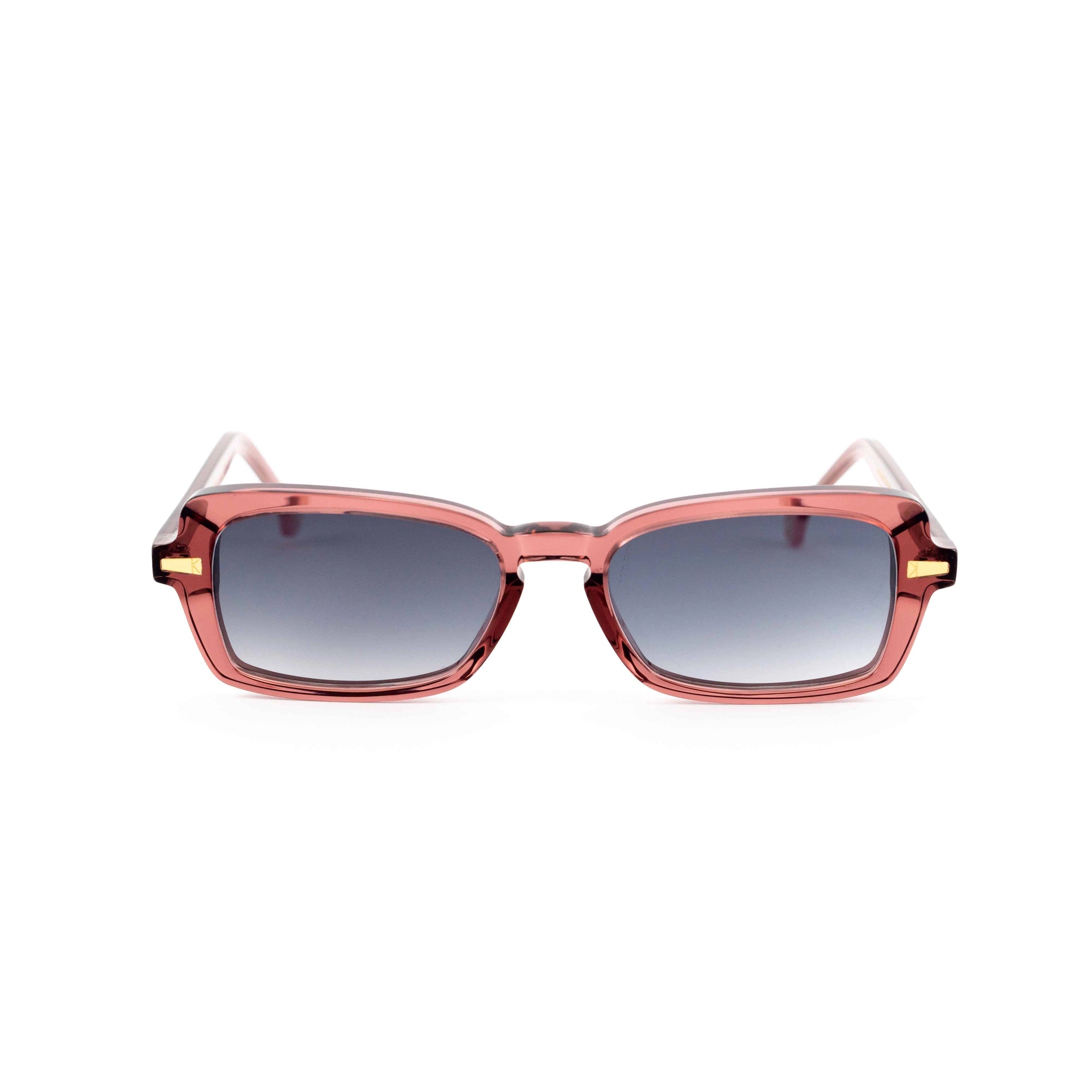 Kyme Eyewear GIORGIA1: cat-eye vintage sunglasses. Color Black/pink, Material Acetate cellulose, Size Medium