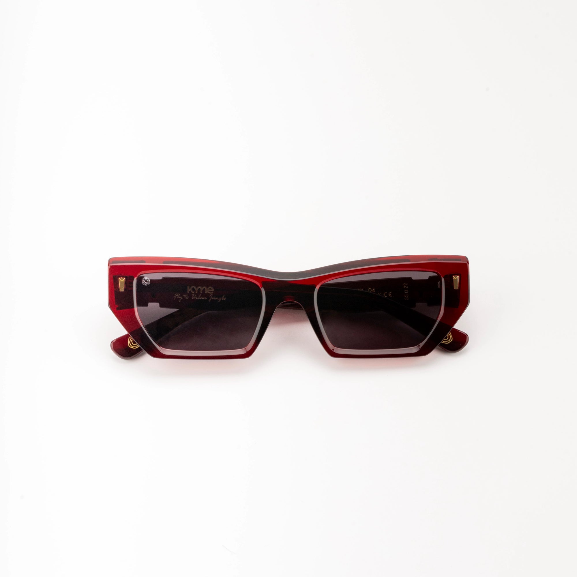 Kyme Eyewear Fly to Urban Joy Sunglasses. Color Brown, Material Acetate cellulose, Size Medium