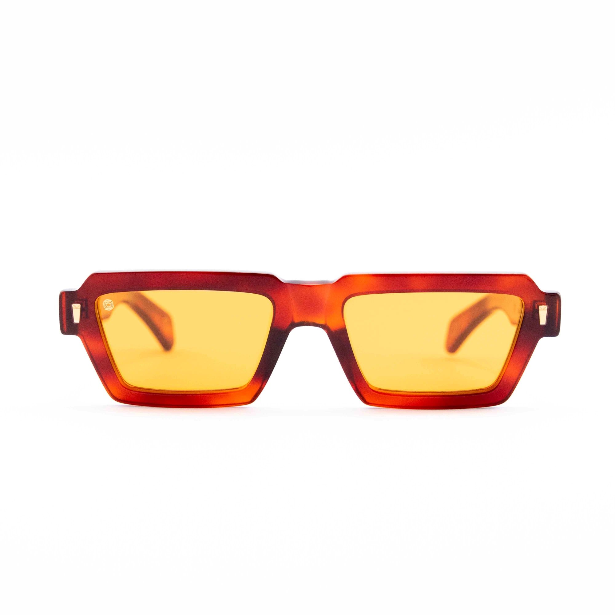 Kyme Eyewear Beaters: streetwear bold rectangular sunglasses. Color Blue, Material Acetate cellulose, Size Large