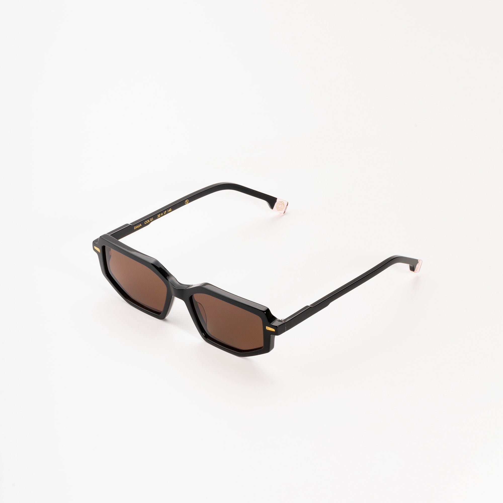 Kyme Eyewear Kymini Dalia Sunglasses - Black. Color Black, Material Acetate cellulose, Size Medium