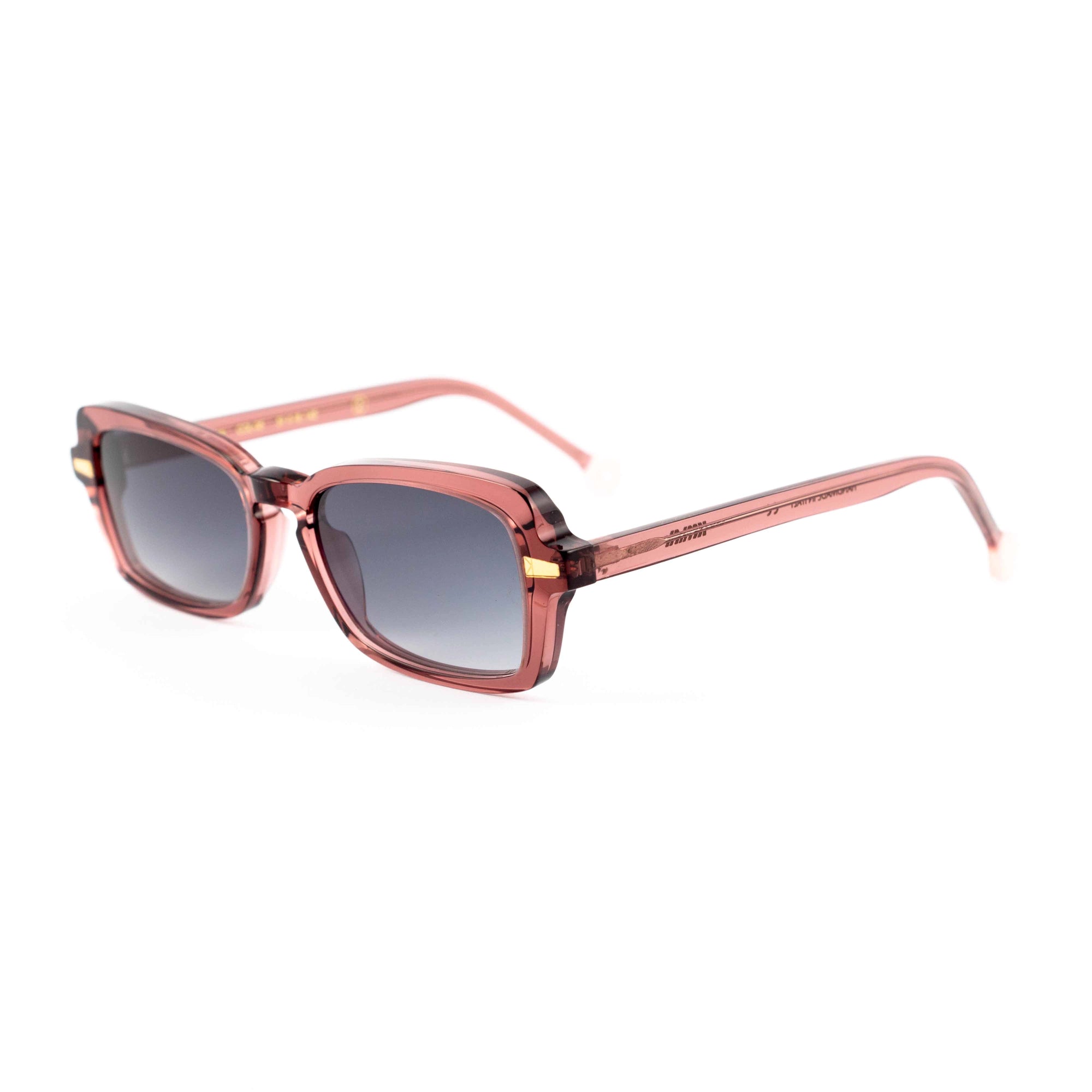 Kyme Eyewear GIORGIA2: cat-eye vintage sunglasses. Color Dark avana, Material Acetate cellulose, Size Medium