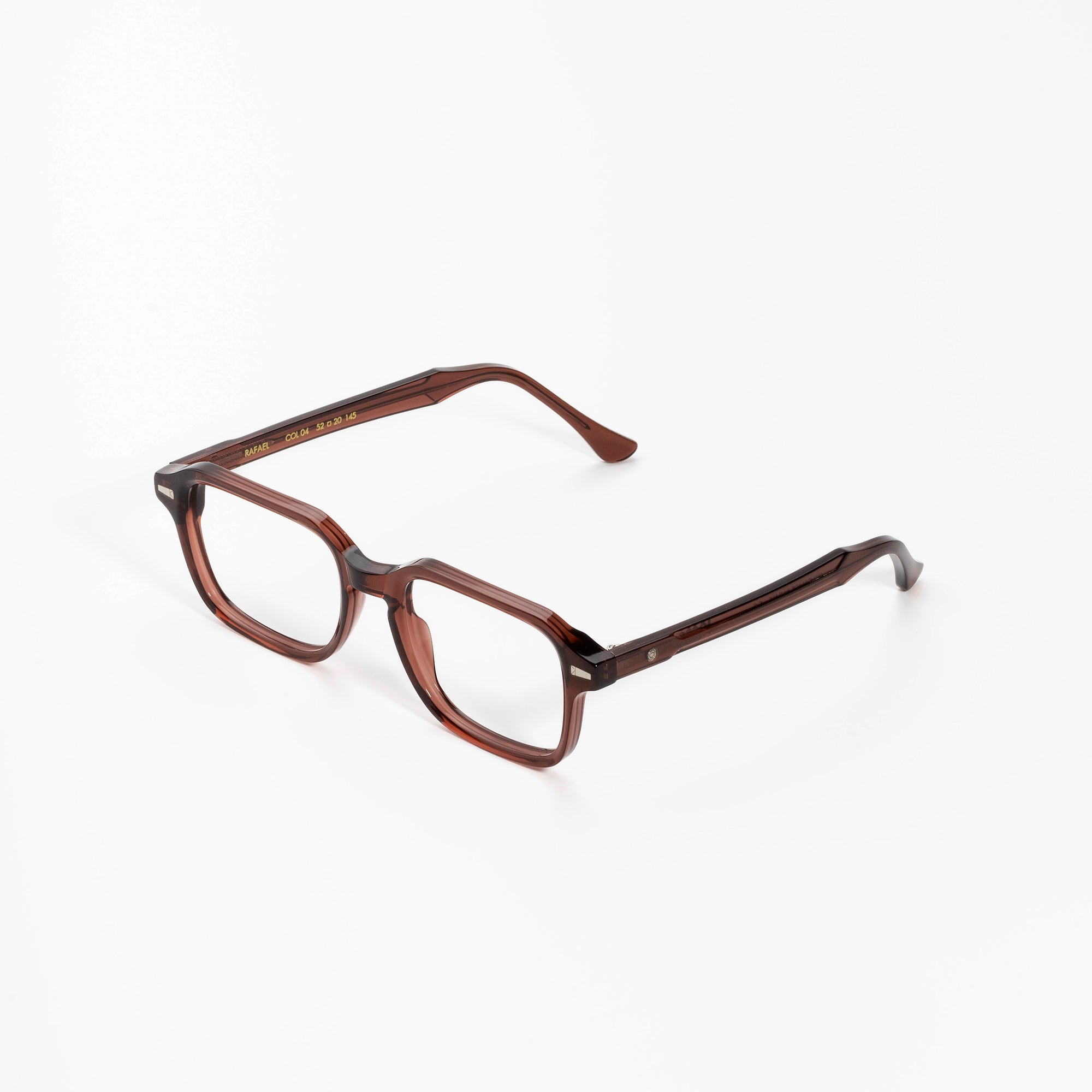 Kyme Eyewear Kyme Rafael Browne Sunglasses - Handmade Italian Eyewear for Classic Style. Color Browne, Size Medium