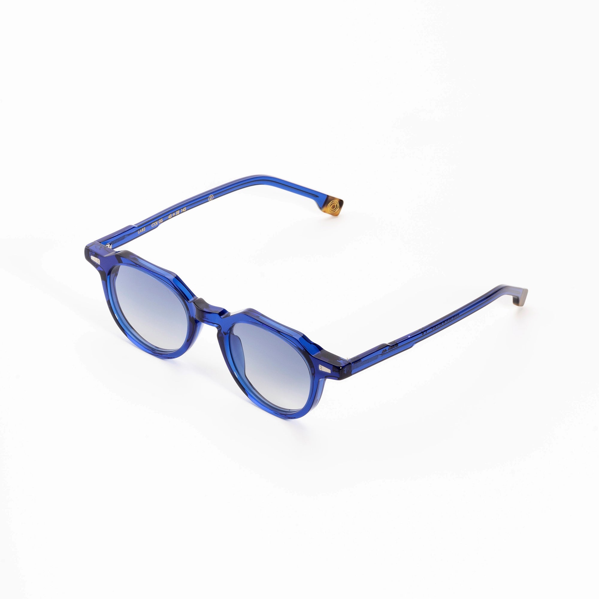 Kyme Eyewear Lars: Sunglasses Streatwear Kyme. Color Blue, Material Acetate cellulose, Size Medium