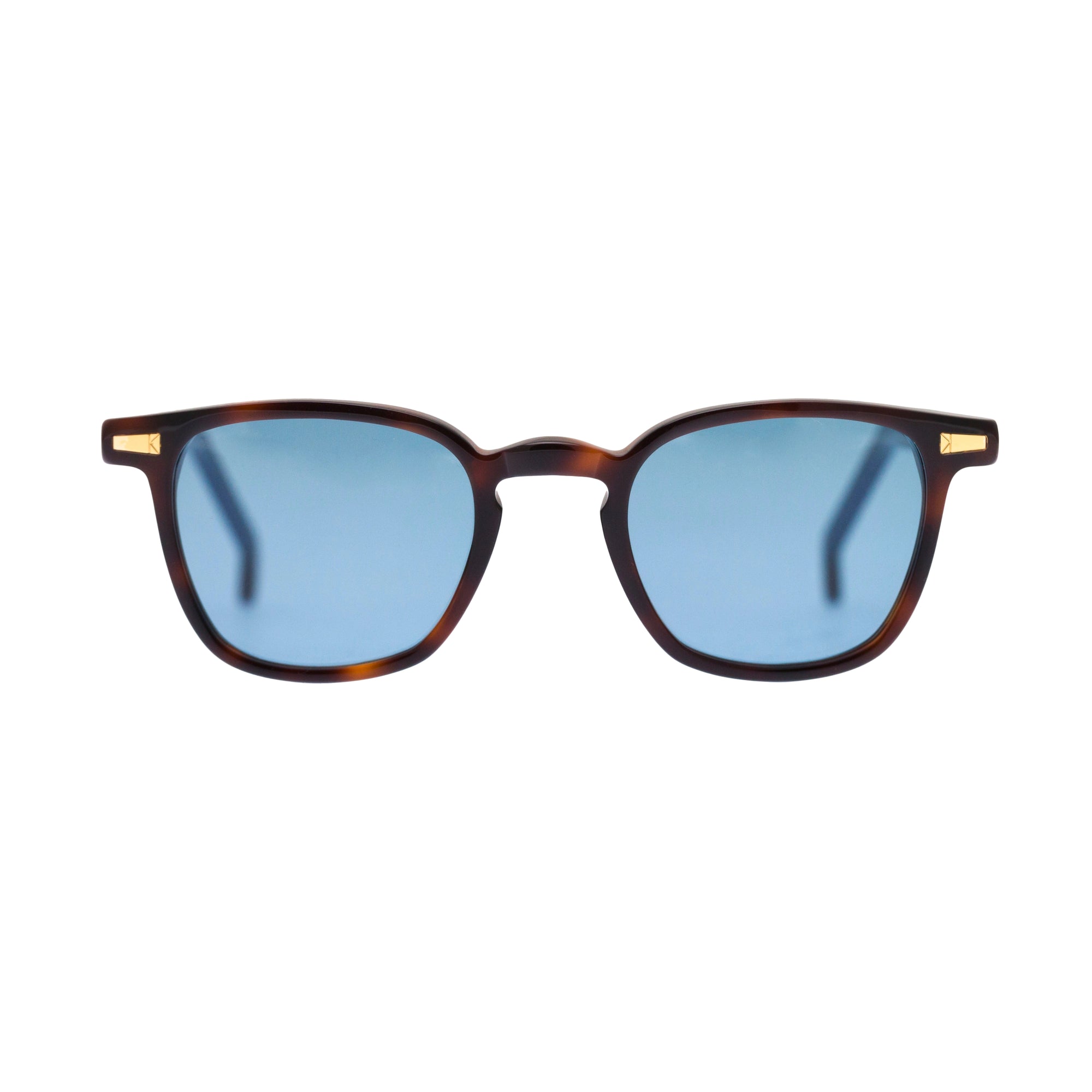 Kyme Eyewear Fernando: squared vintage sunglasses. Color Miel, Material Acetate cellulose, Size Medium