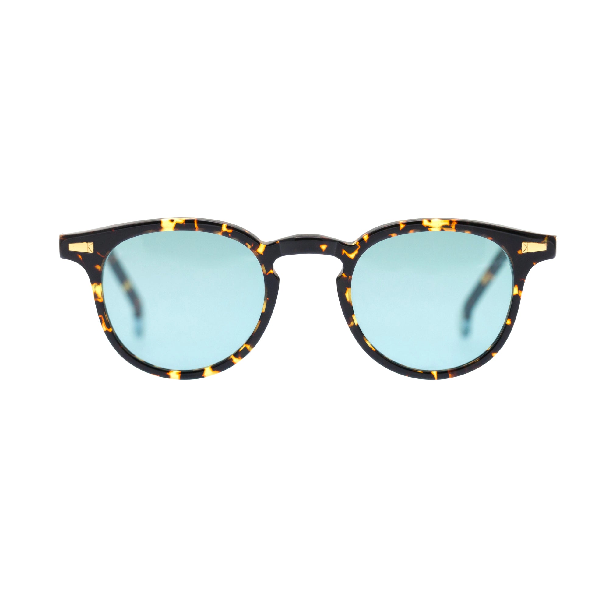 Kyme Eyewear Bob: pantos vintage sunglasses. Color Champagne, Material Acetate cellulose, Size Small