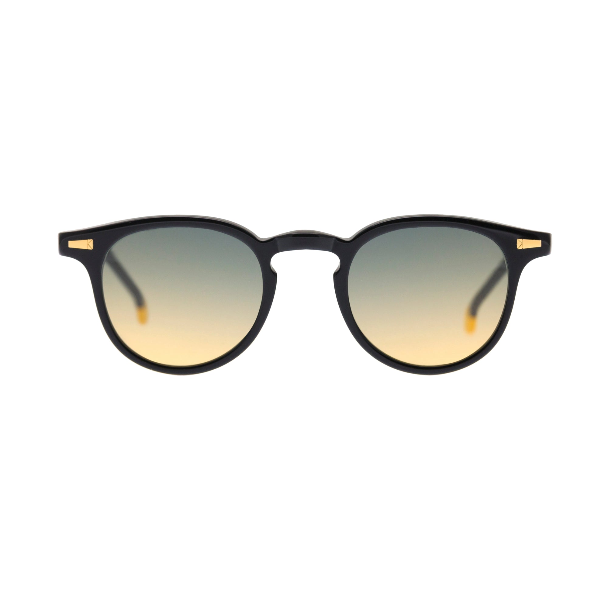Kyme Eyewear Bob: pantos vintage sunglasses. Bicolor tobacco/tortoise, Material Acetate cellulose, Size Small