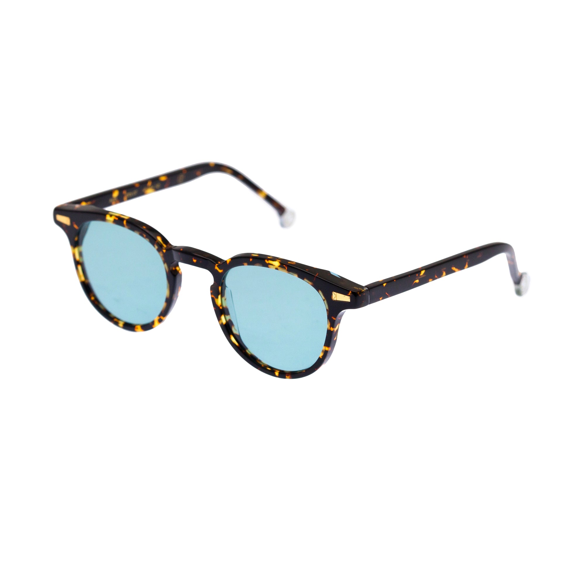 Kyme Eyewear Bob: pantos vintage sunglasses. Color Black, Material Acetate cellulose, Size Small